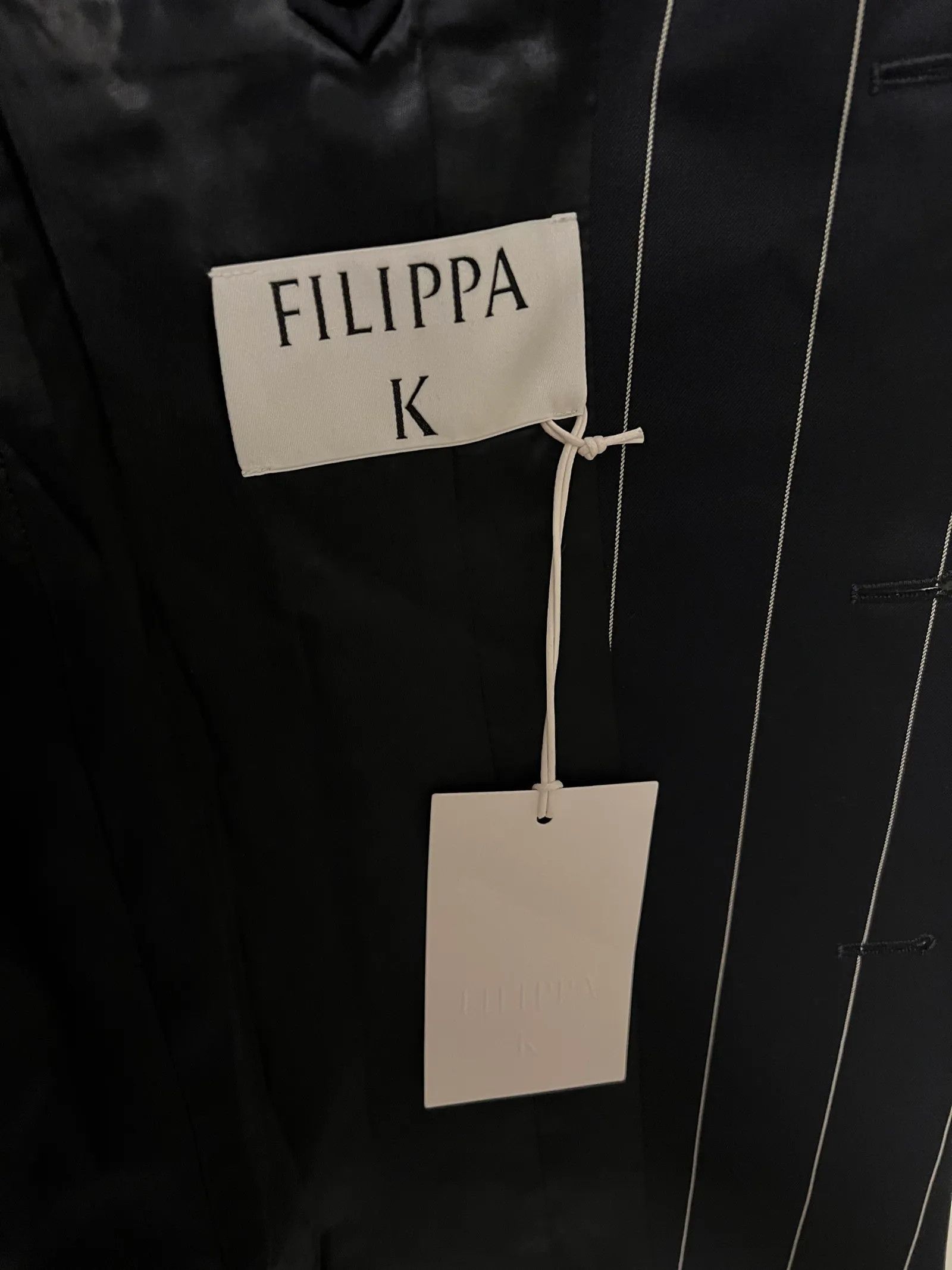 Filippa K Filippa K Wool Pinstripe Blazer Blazer Size XS / US 0-2 / IT 36-38 - 4 Thumbnail