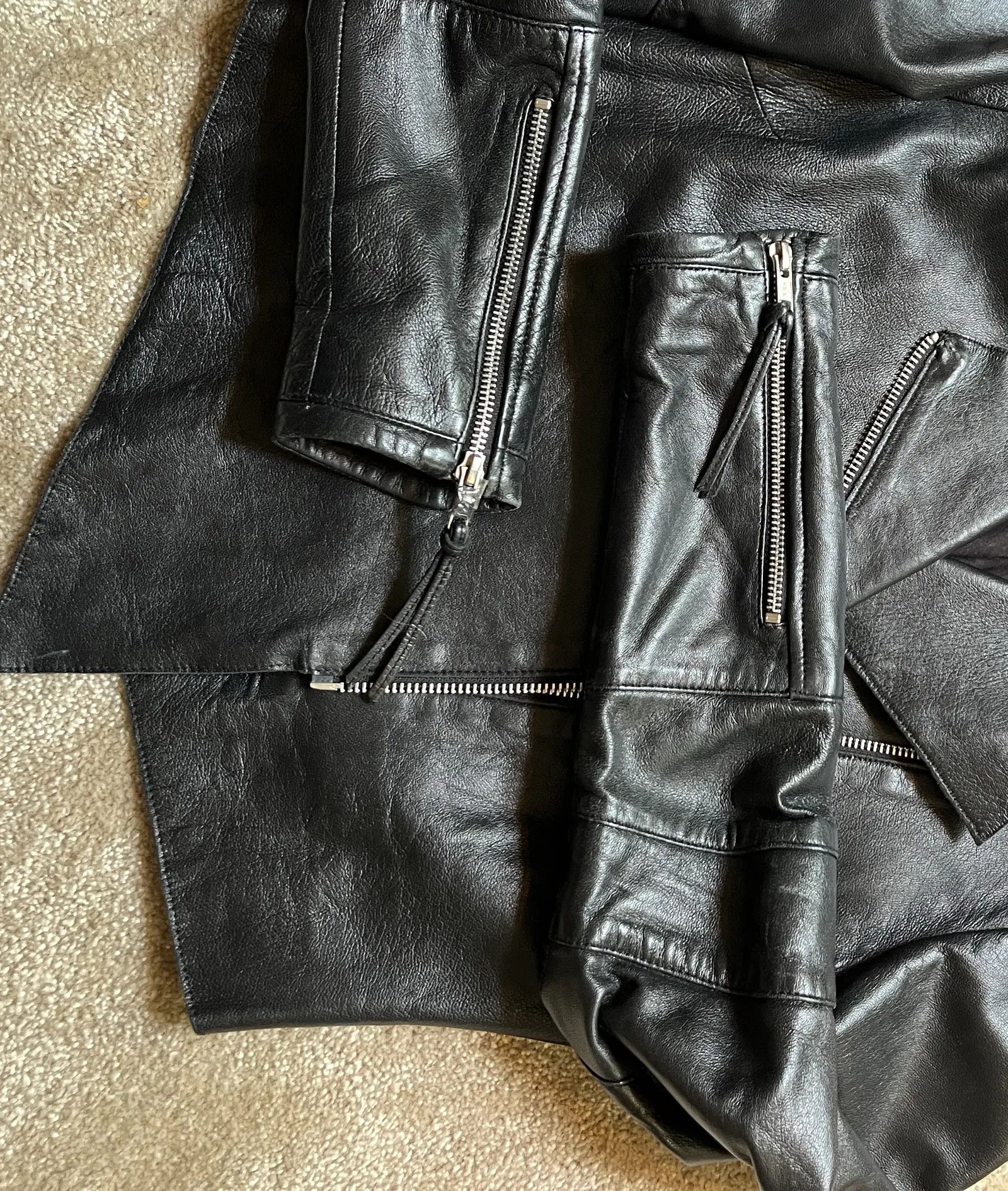 Tiger of Sweden Tiger of Sweden Leather Jacket Size S / US 4 / IT 40 - 5 Thumbnail