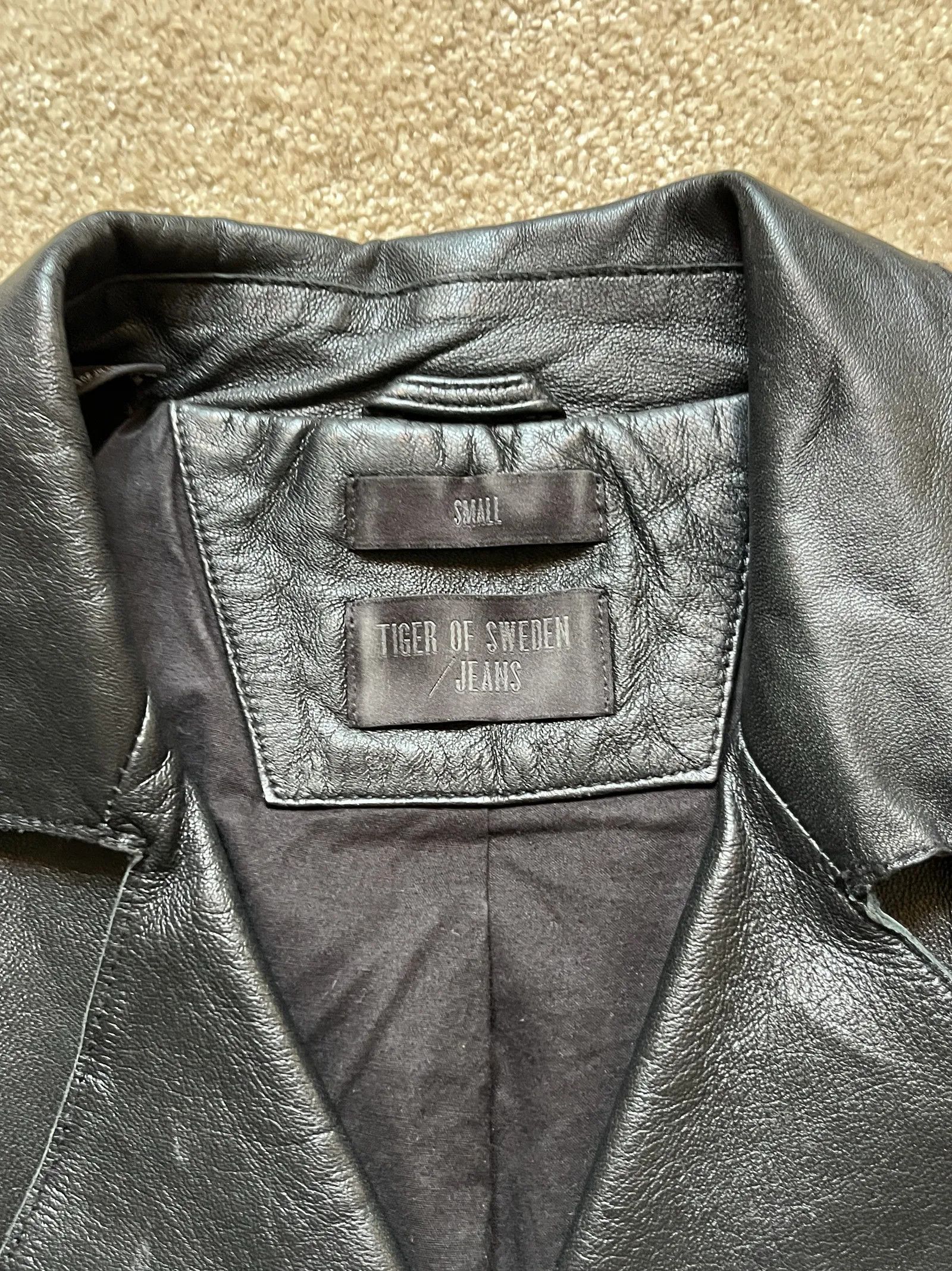 Tiger of Sweden Tiger of Sweden Leather Jacket Size S / US 4 / IT 40 - 2 Thumbnail
