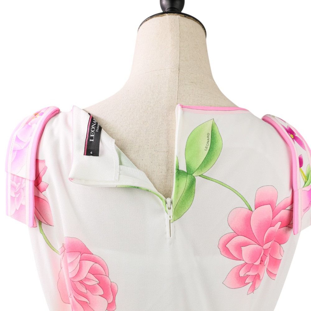 Other Other LEONARD Flower Print Kankan Stretch Dress Others Dresses DUTY FREE for USA Size ONE SIZE - 5 Thumbnail