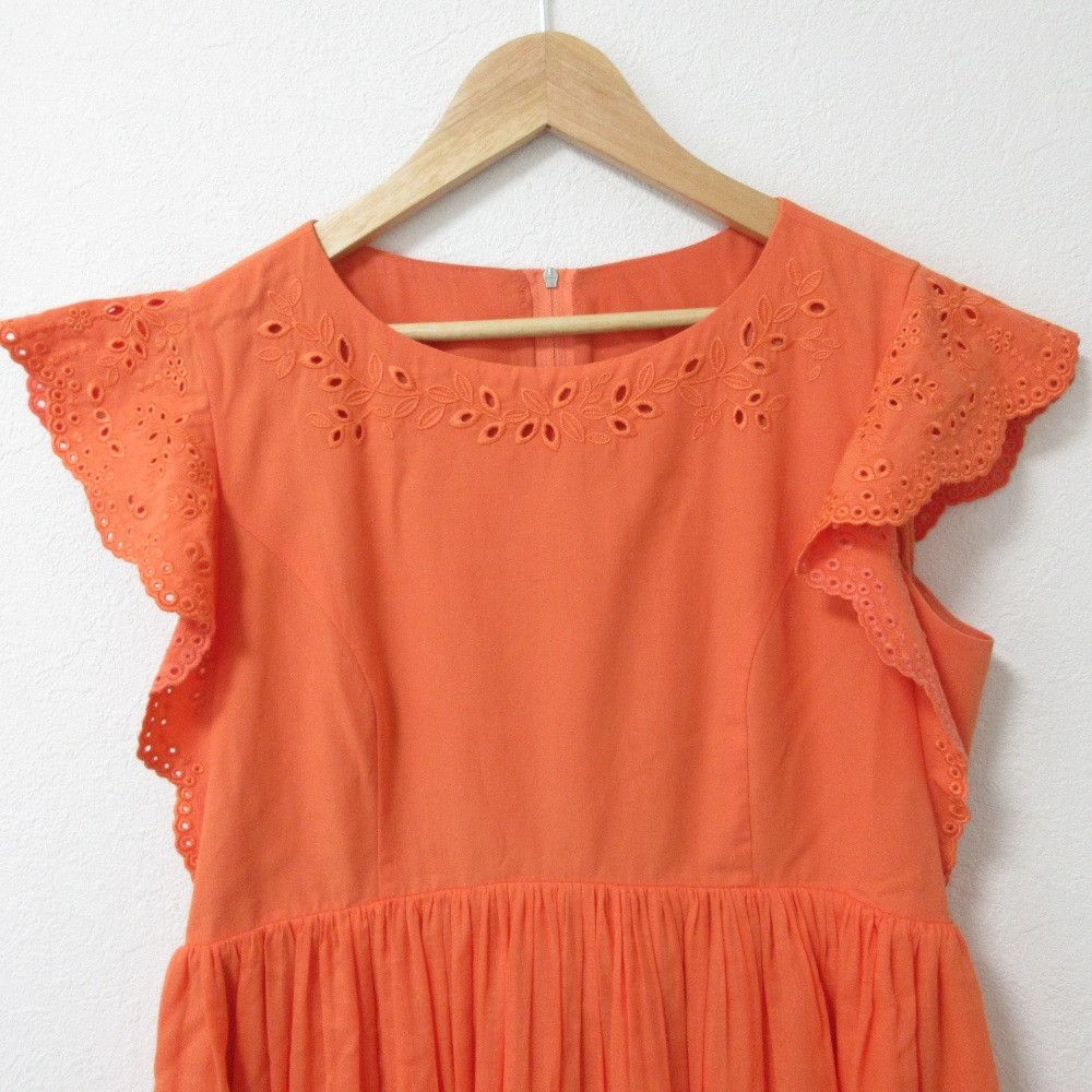 Other Other FOXEY Dress Jardin Cutwork Embroidery Dress Others Dresses 44680 DUTY FREE for USA Size ONE SIZE - 3 Thumbnail