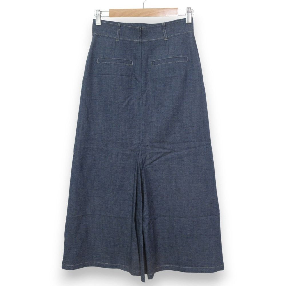 Other Other ANAYI Chambray Long Skirt Denim Skirts DUTY FREE for USA Size ONE SIZE - 2 Thumbnail