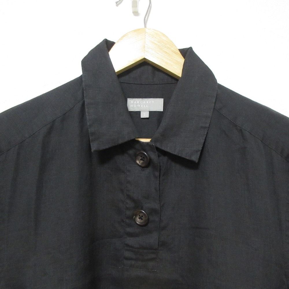 Other Other MARGARET HOWELL LIGHTWEIGHT LINEN Long Shirt Dress 100% Linen Natural Material Dresses DUTY FREE for USA Size ONE SIZE - 3 Thumbnail