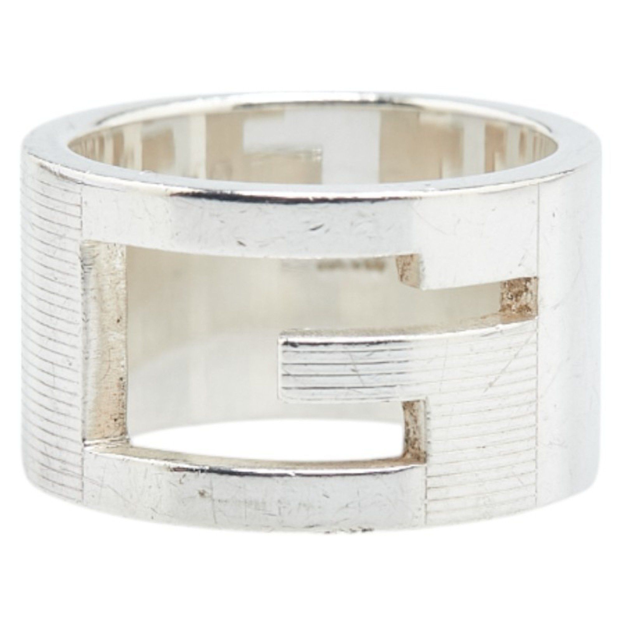 Gucci Gucci Branded G Ring, SV925 Silver, Women's, GUCCI Size ONE SIZE - 2 Thumbnail