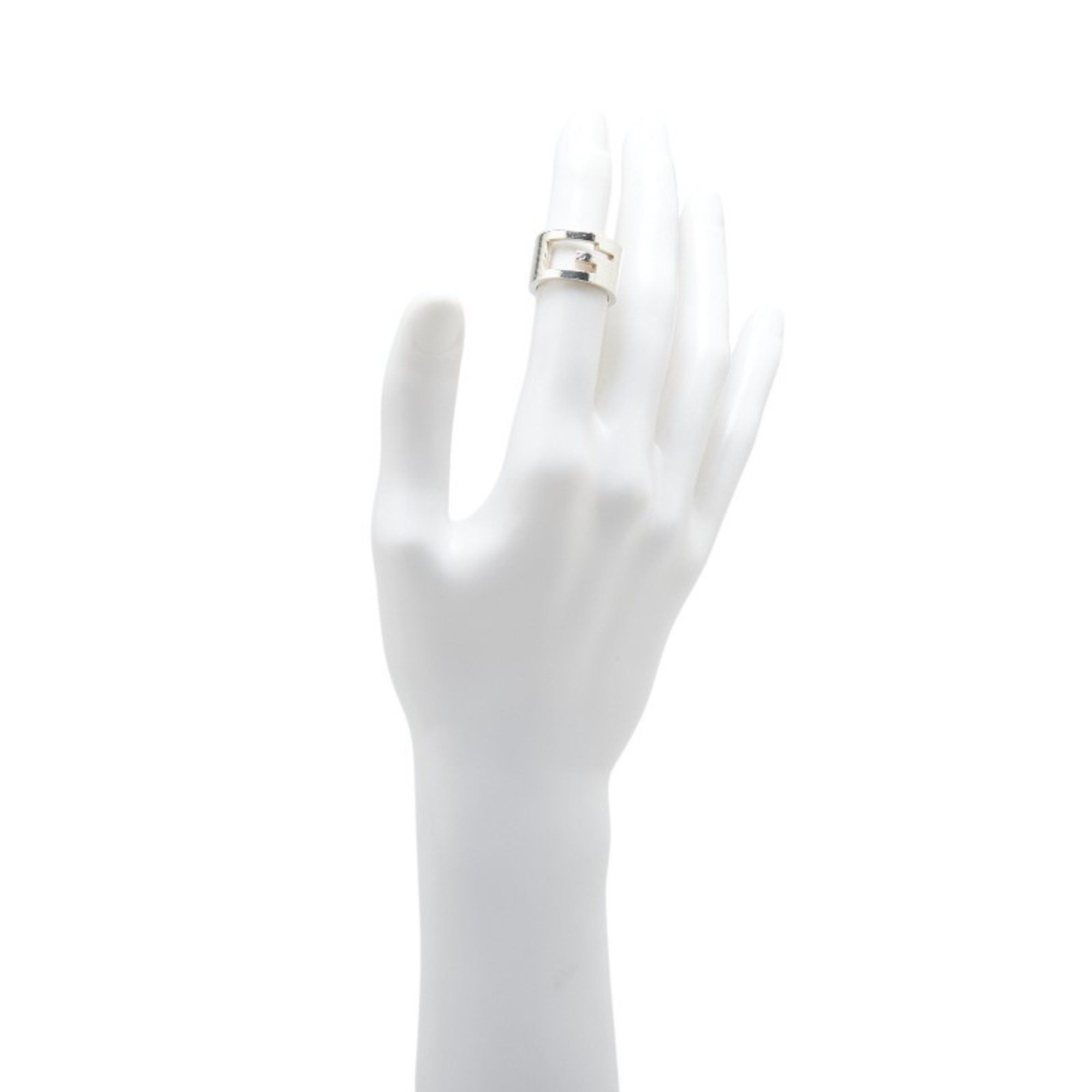 Gucci Gucci Branded G Ring, SV925 Silver, Women's, GUCCI Size ONE SIZE - 7 Thumbnail