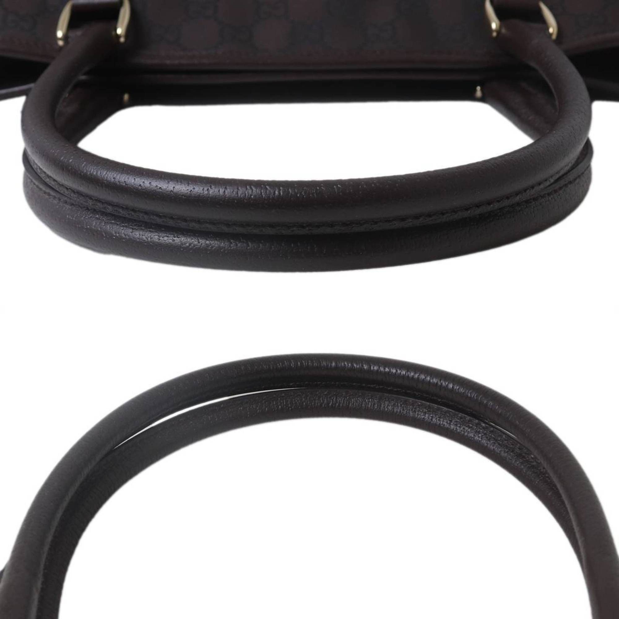 Gucci GUCCI GG Canvas Tote Bag, Brown, 257302 204991 Size ONE SIZE - 7 Thumbnail