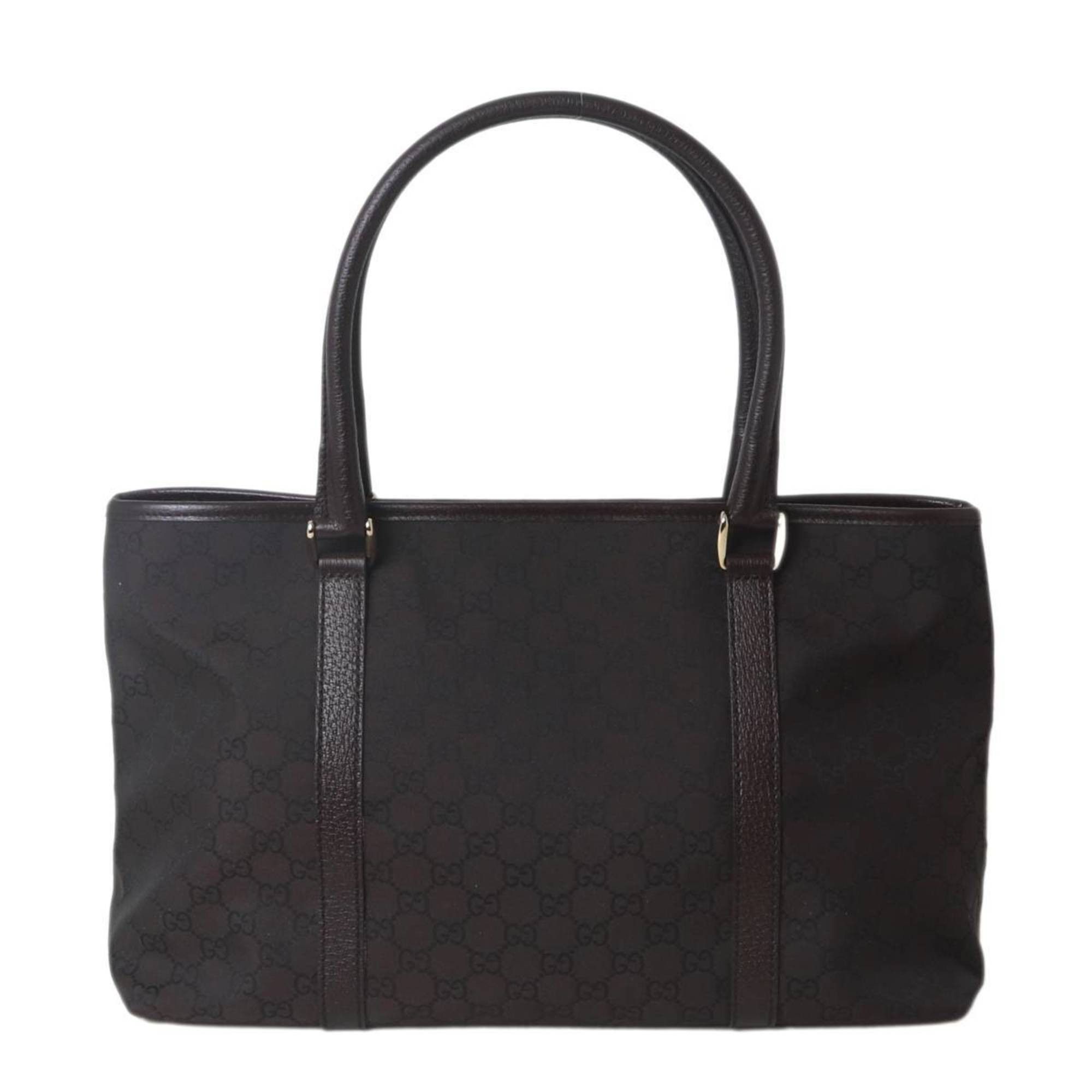 Gucci GUCCI GG Canvas Tote Bag, Brown, 257302 204991 Size ONE SIZE - 2 Thumbnail