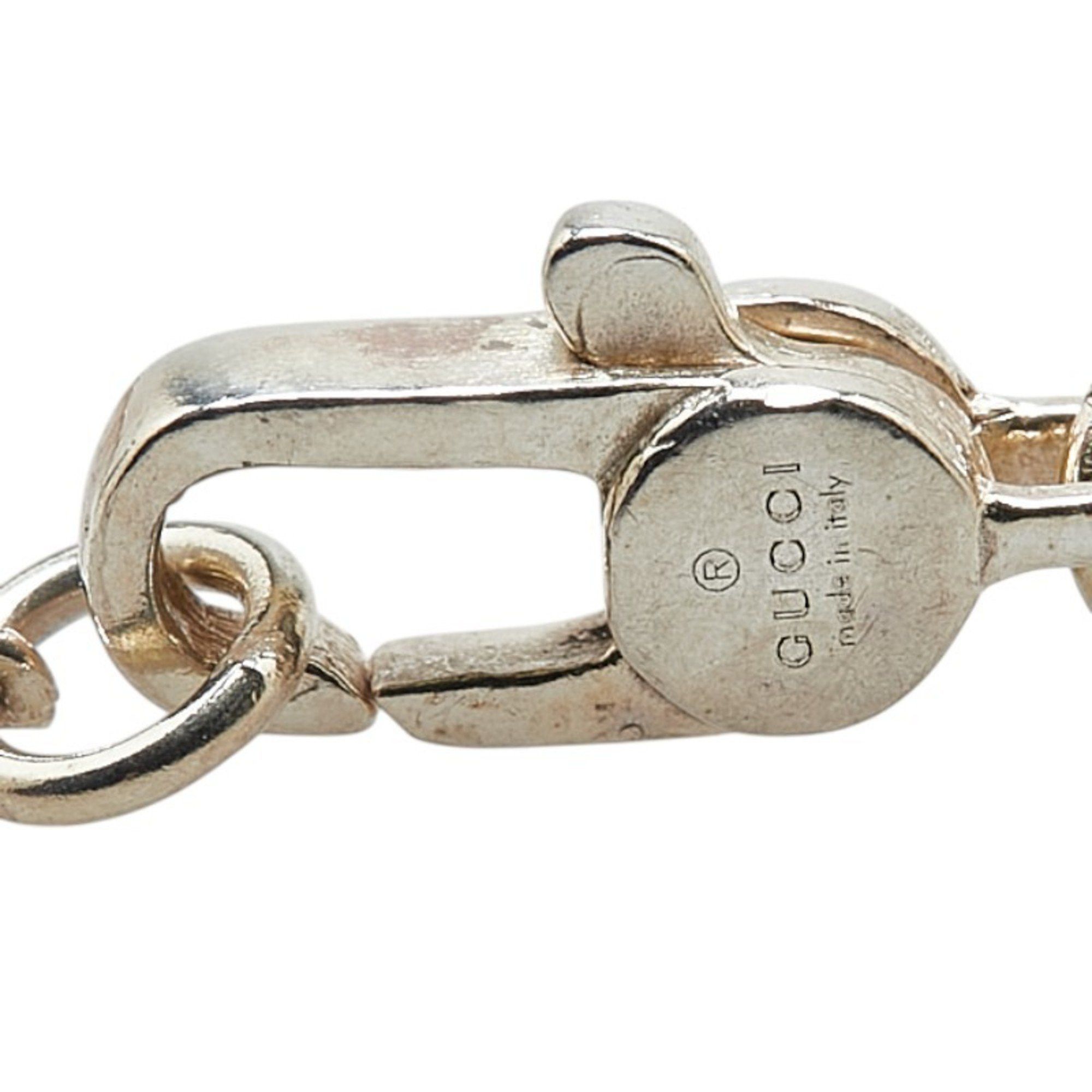Gucci Knot Heart Necklace in SV925 Silver for Women