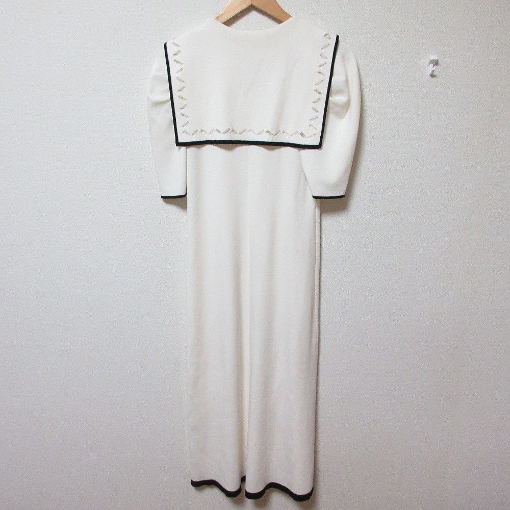 Other Other CELFORD Sailor Collar Knit Dress Others Dresses CWNO231083 DUTY FREE for USA Size ONE SIZE - 2 Thumbnail