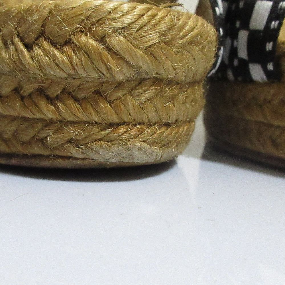 Christian Louboutin Christian Louboutin Christian Louboutin Espadrille Wedge Sandals Natural Material Shoes DUTY FREE for USA Size ONE SIZE - 11 Thumbnail