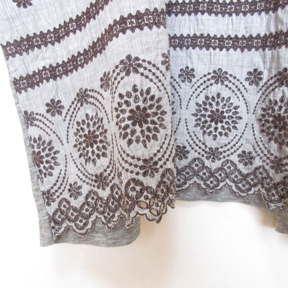 Other Other 45R Hake-me Cutwork Tenjiku Dress Cotton Dresses DUTY FREE for USA Size ONE SIZE - 4 Thumbnail