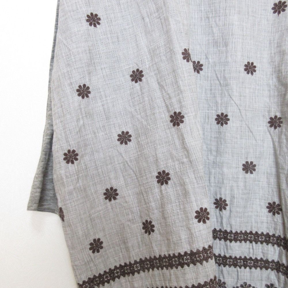 Other Other 45R Hake-me Cutwork Tenjiku Dress Cotton Dresses DUTY FREE for USA Size ONE SIZE - 3 Thumbnail