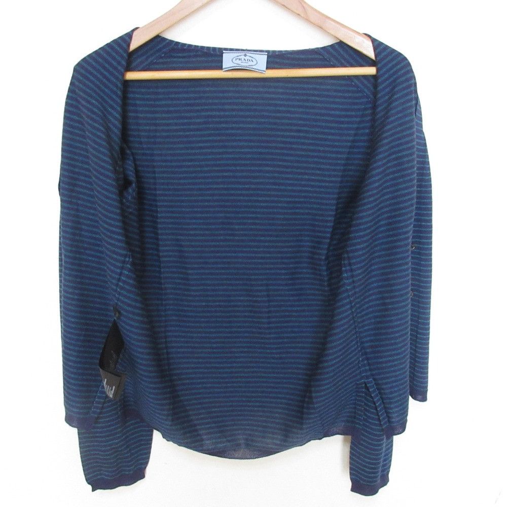 Prada Prada Prada Wool Silk Cardigan Others Tops DUTY FREE for USA Size ONE SIZE - 4 Thumbnail