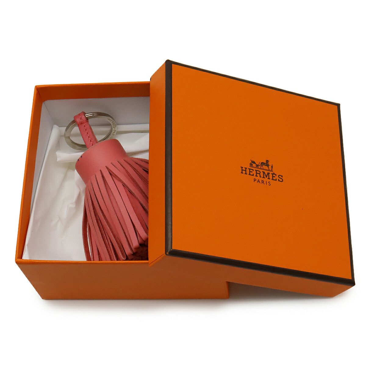 Hermes Hermes Hermes Carmen Agneau Milo Keyring Leather Charm DUTY FREE for USA Size ONE SIZE - 6 Thumbnail