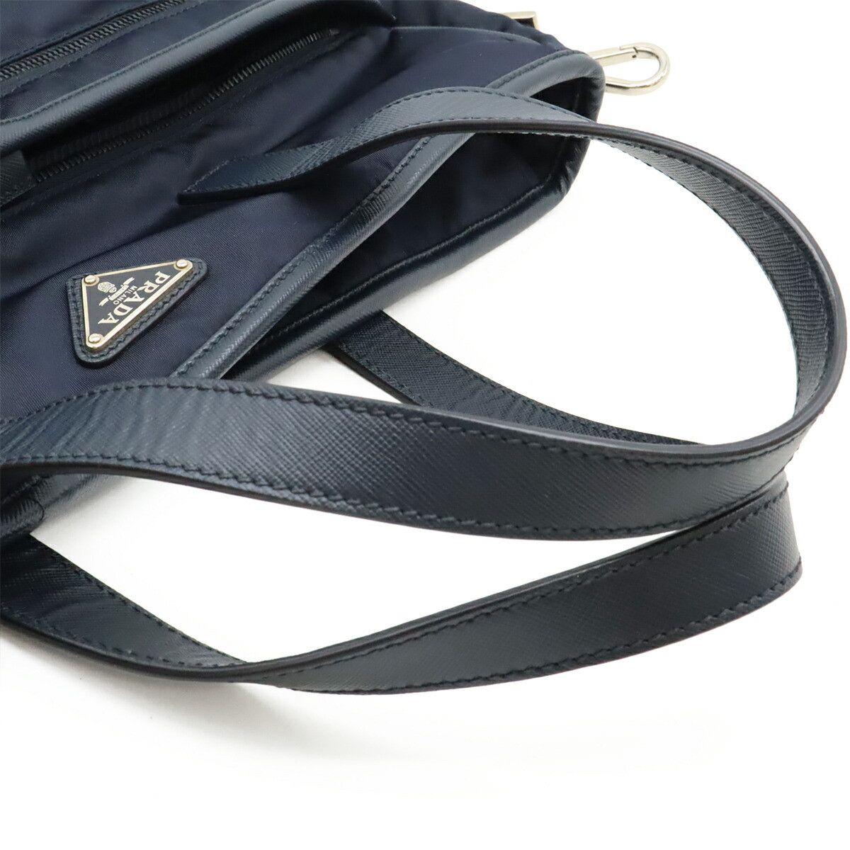 Prada Prada Prada Nylon Leather 2way Bag Leather Shoulder Bag VA0860 DUTY FREE for USA Size ONE SIZE - 4 Thumbnail