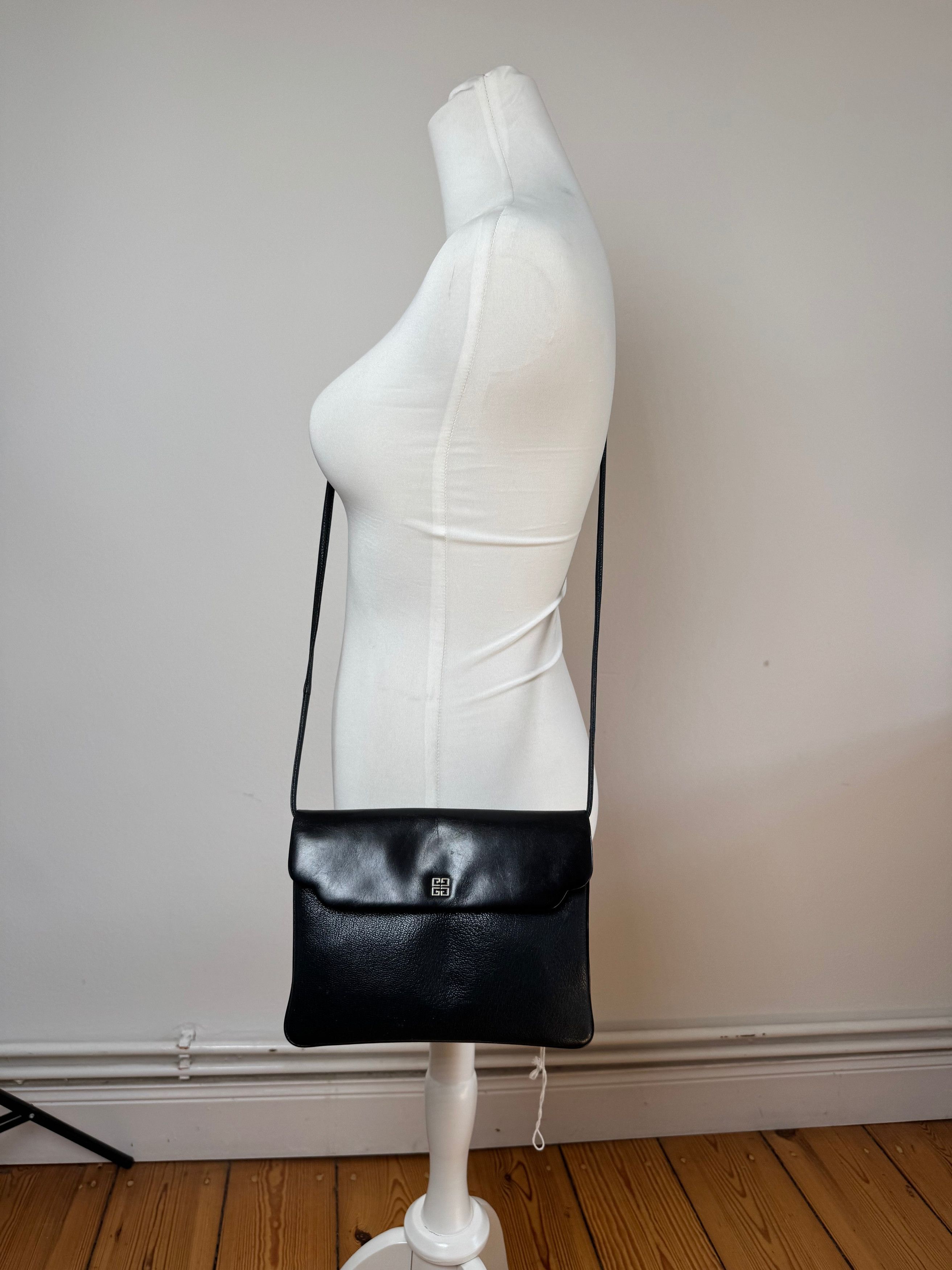 Givenchy Vintage 2 Way leather bag black Size ONE SIZE - 8 Thumbnail