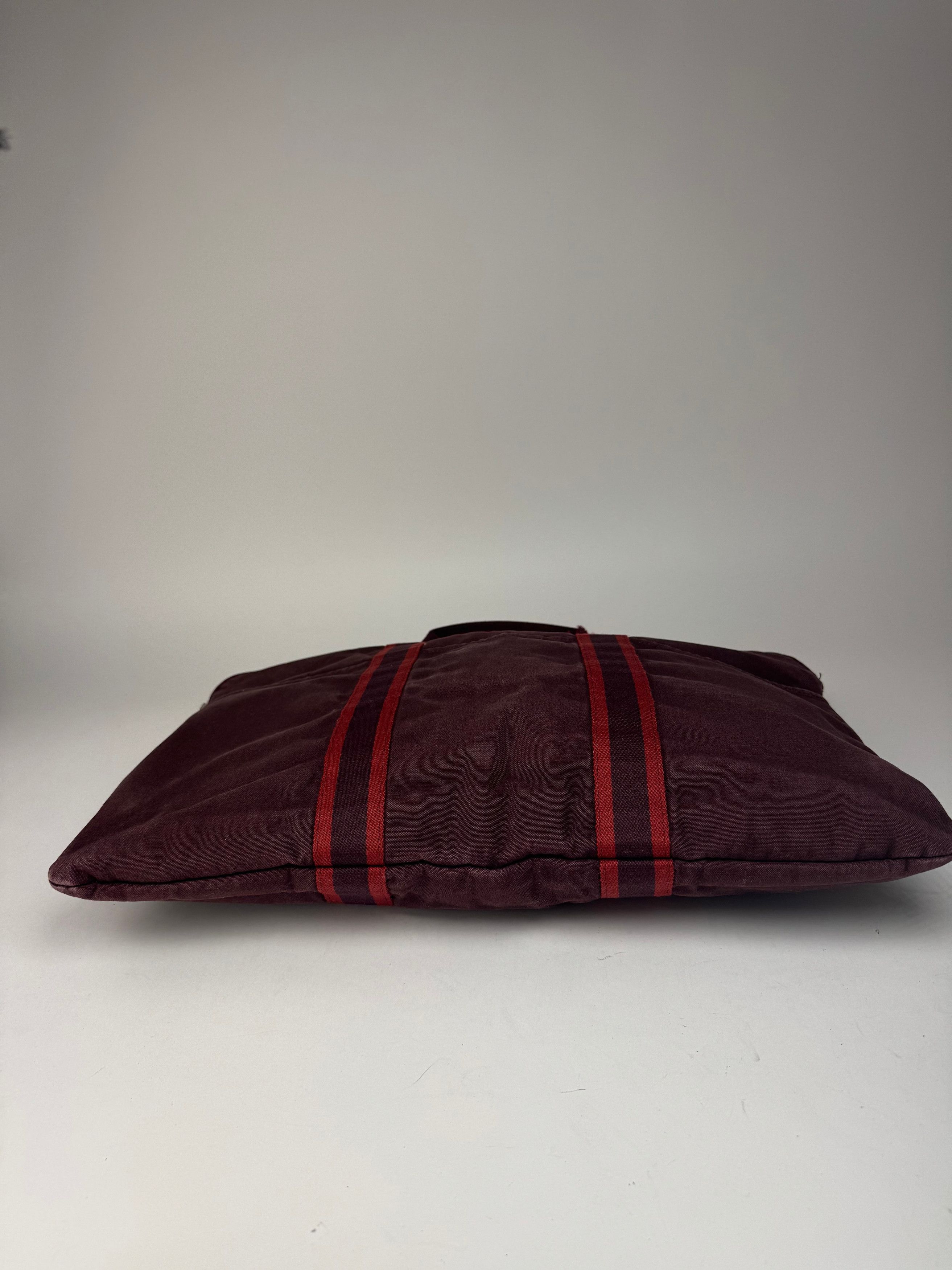 Other Vintage Hermes Canvas Travel Bag purple Size ONE SIZE - 14 Thumbnail