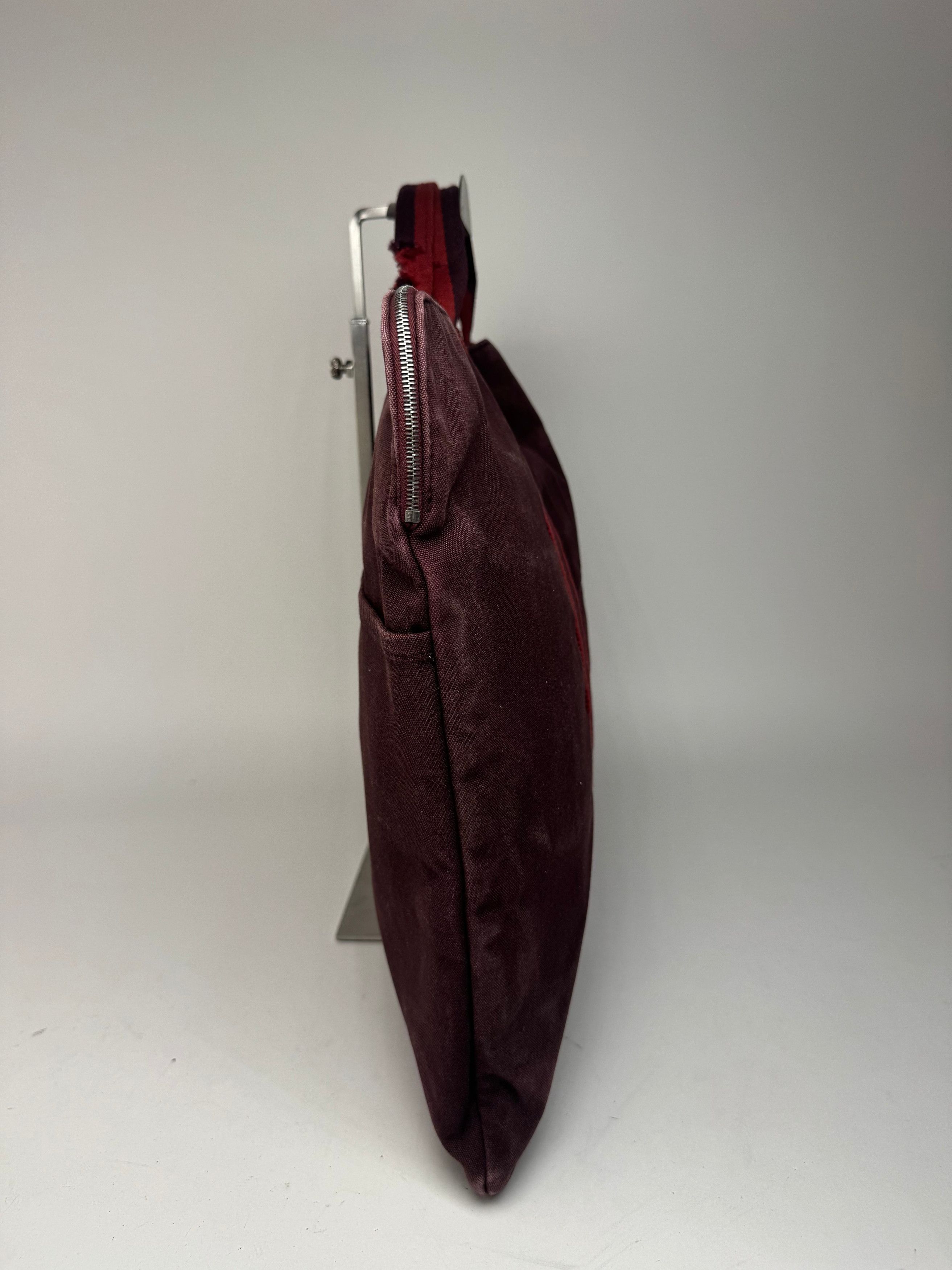 Other Vintage Hermes Canvas Travel Bag purple Size ONE SIZE - 7 Thumbnail