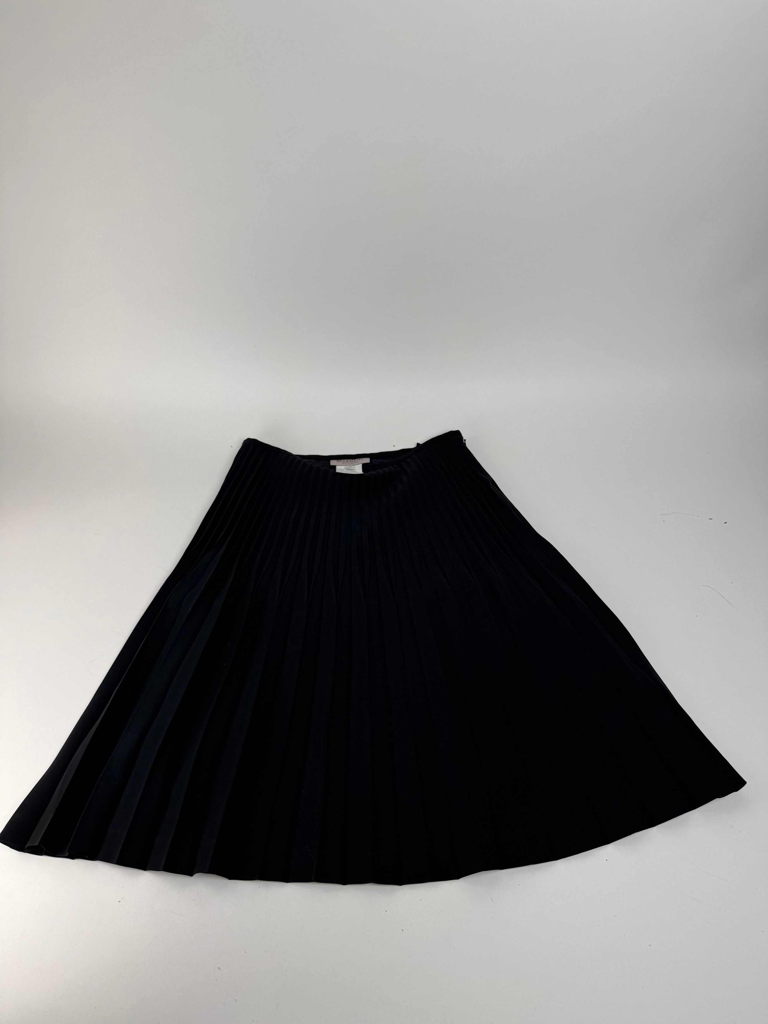 Givenchy Vintage Plissee Skirt 36/S black Size 27" / US 4 / IT 40 - 4 Thumbnail