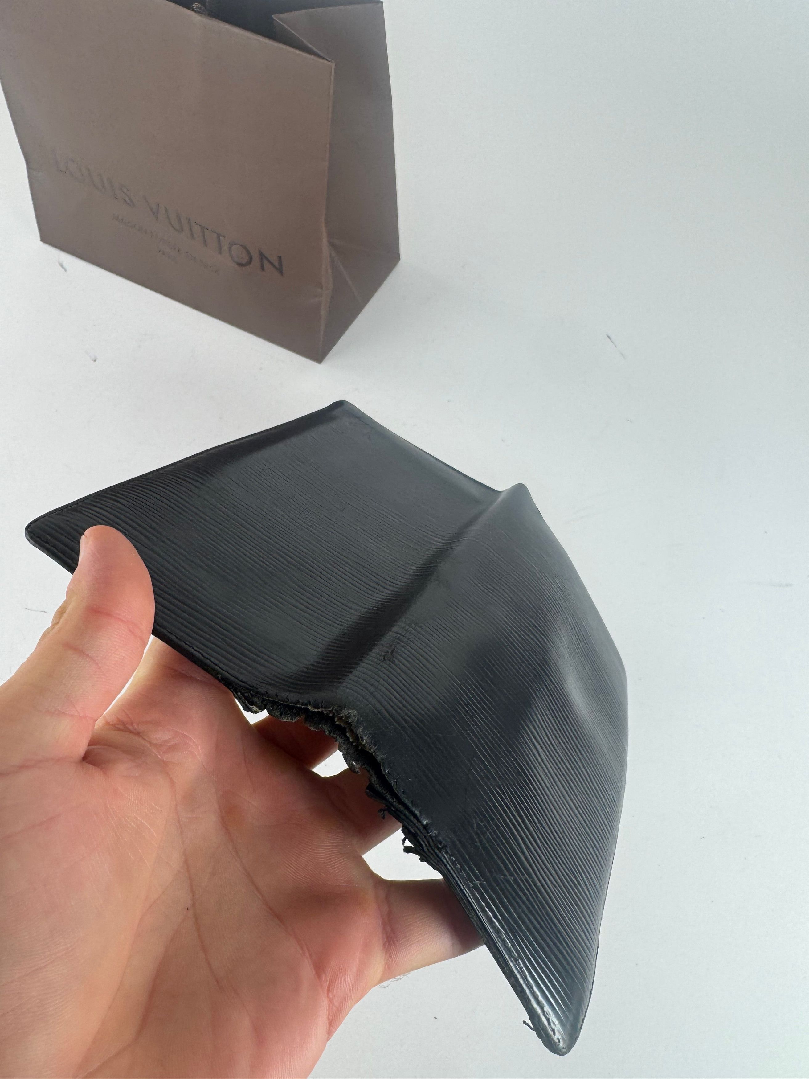 Louis Vuitton Vintage EPI Leather Id Holder / wallet Black Size ONE SIZE - 10 Thumbnail