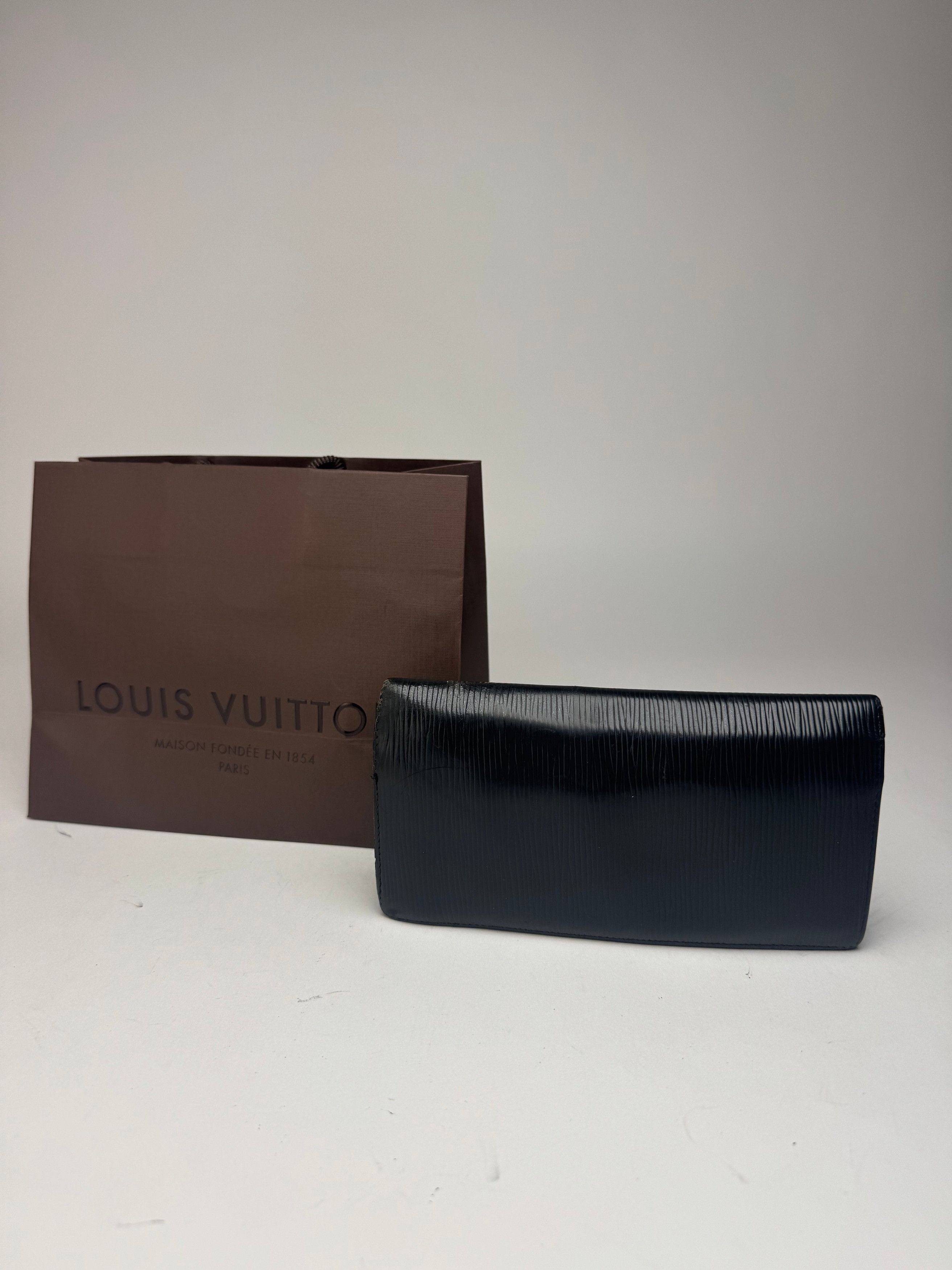 Louis Vuitton Vintage EPI Leather Id Holder / wallet Black Size ONE SIZE - 8 Thumbnail