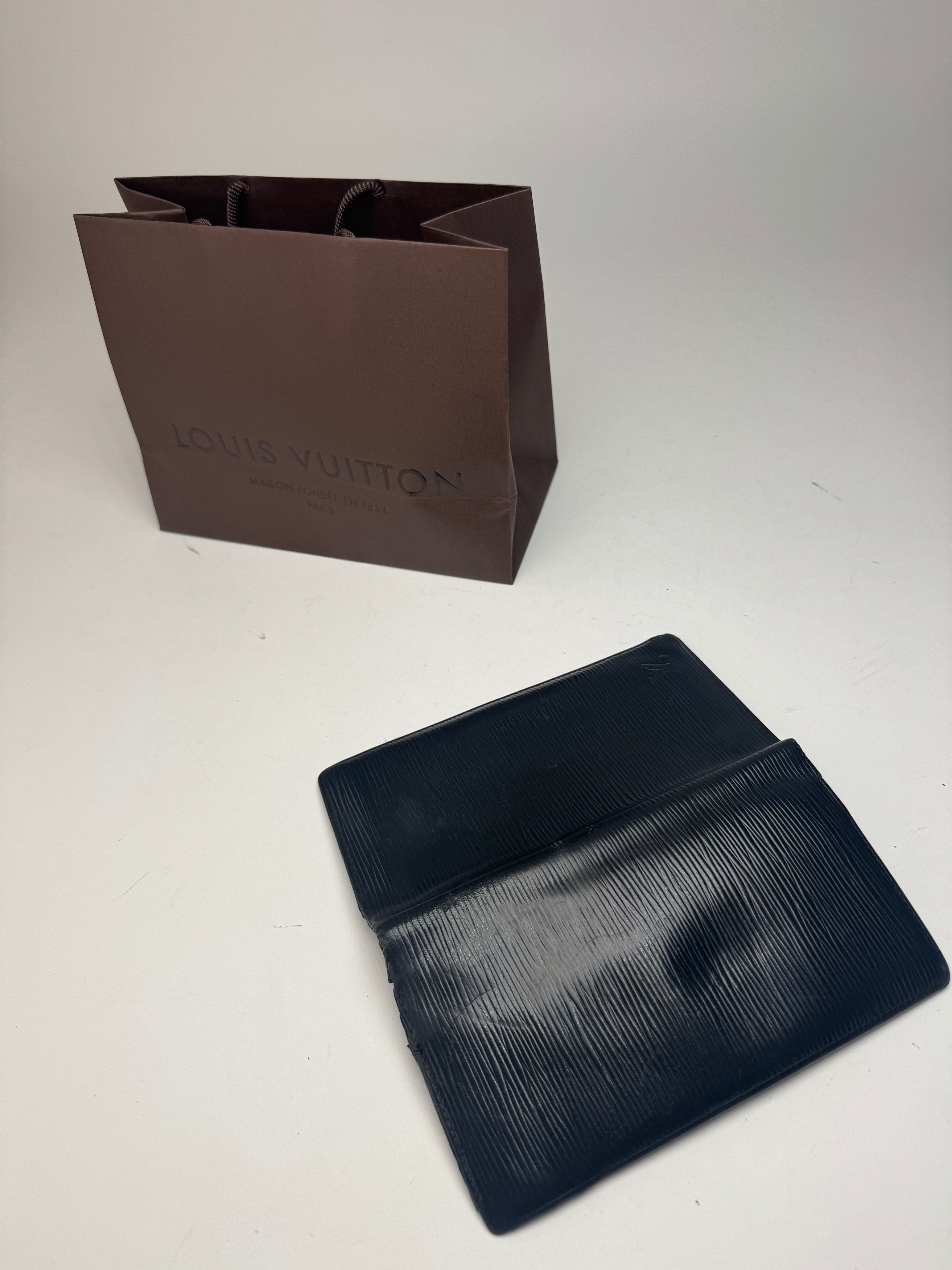 Louis Vuitton Vintage EPI Leather Id Holder / wallet Black Size ONE SIZE - 11 Thumbnail
