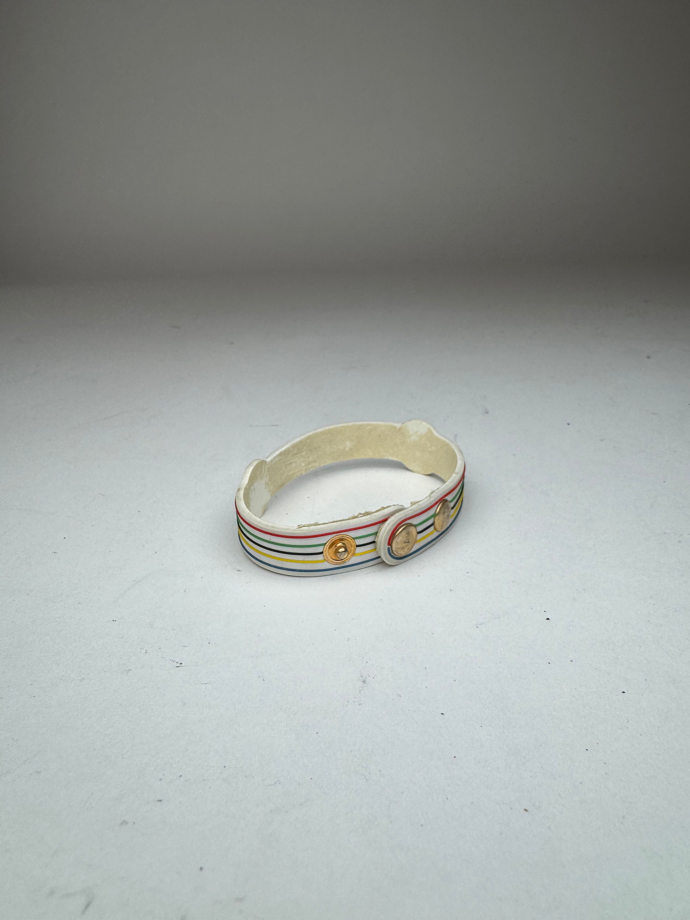 Celine Vintage Paris Plastic Bracelet Size ONE SIZE - 4 Thumbnail