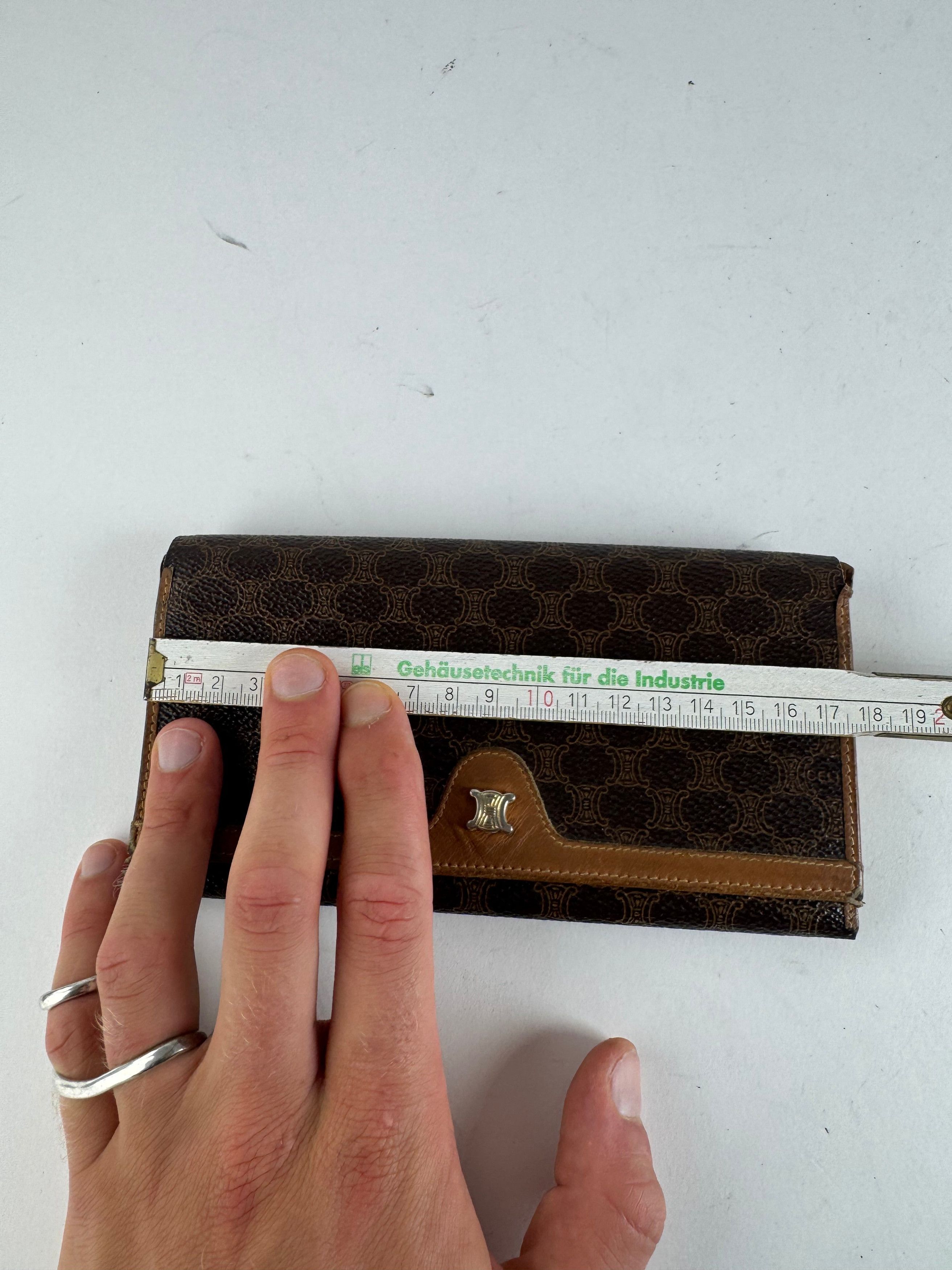 Celine Vintage Paris Leather wallet brown Size ONE SIZE - 11 Thumbnail