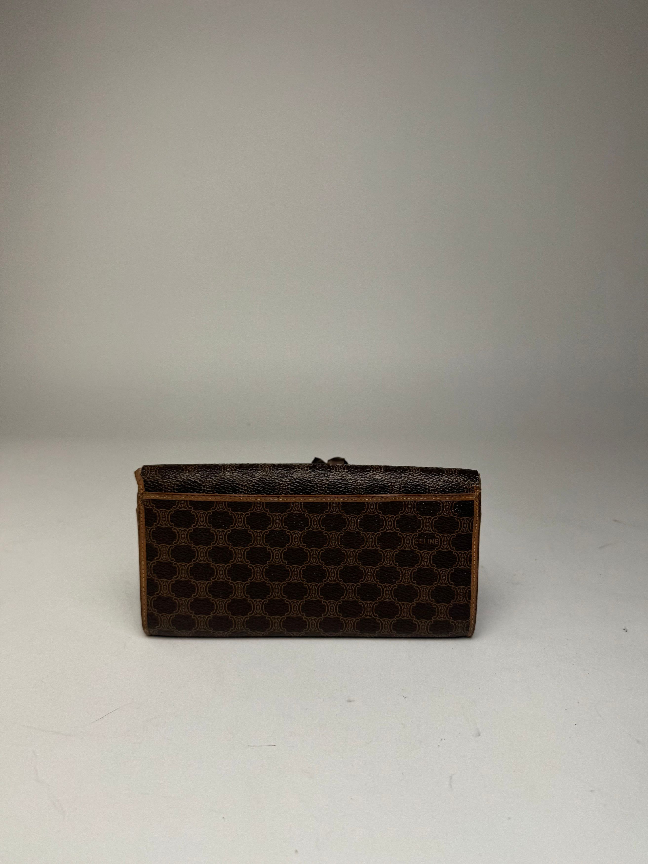 Celine Vintage Paris Leather wallet brown Size ONE SIZE - 14 Thumbnail