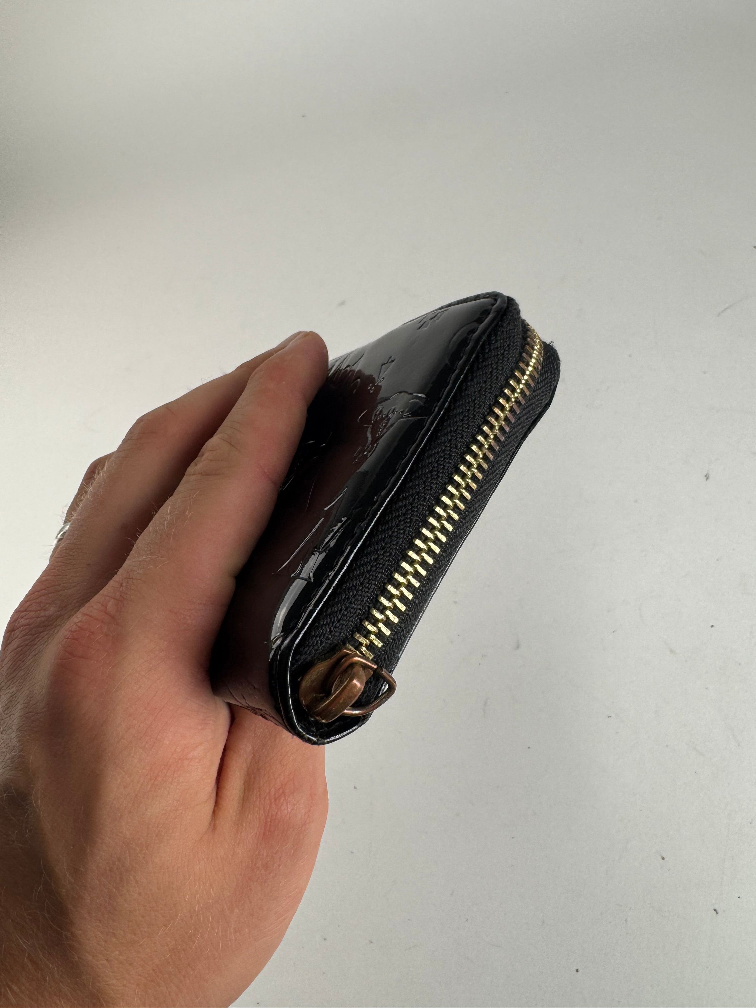 Vivienne Westwood Vintage Patent Leather monogram Wallet black Size ONE SIZE - 9 Thumbnail