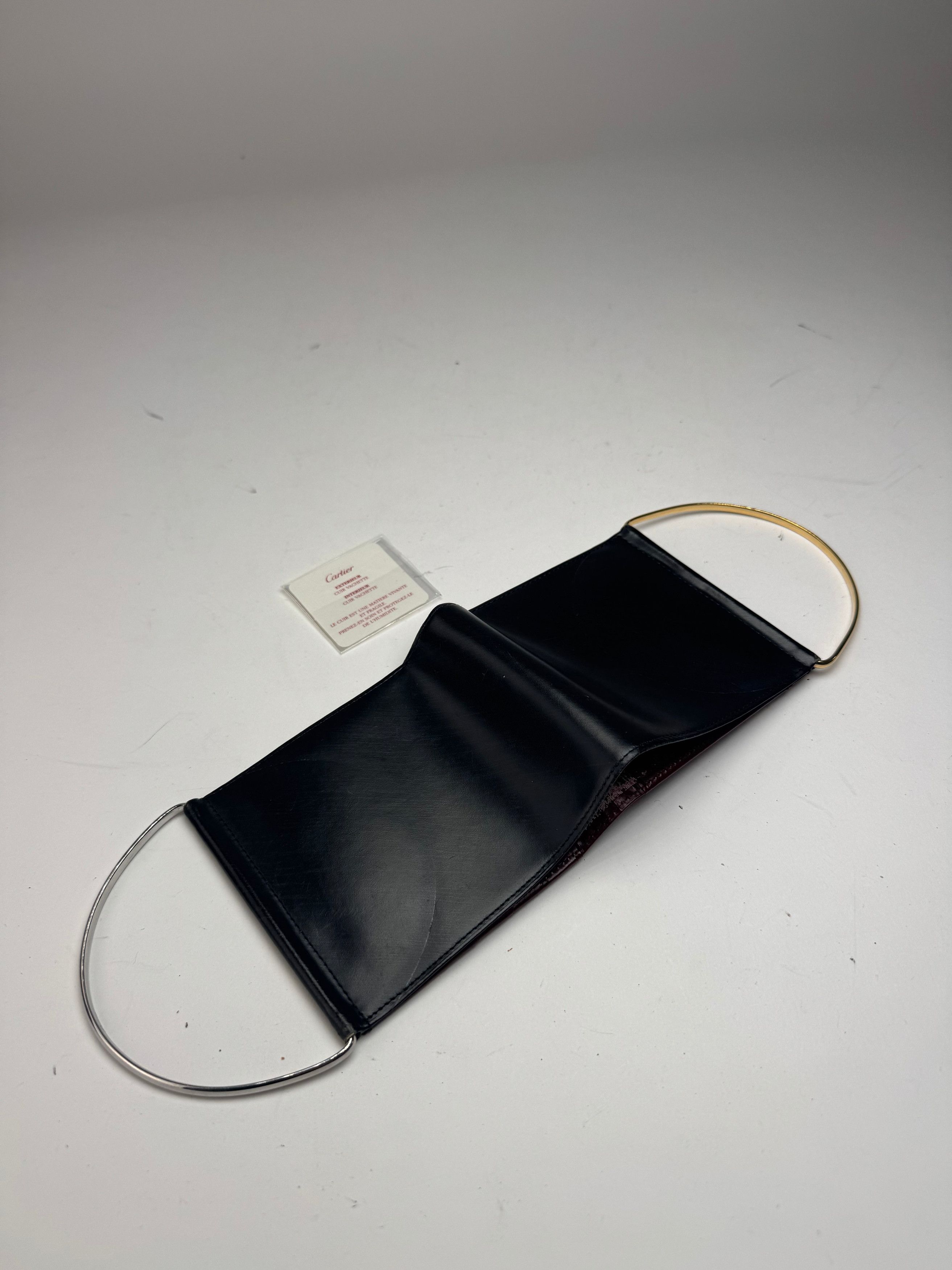 Other Vintage Cartier Patent leather mini bag / Wallet black Size ONE SIZE - 11 Thumbnail