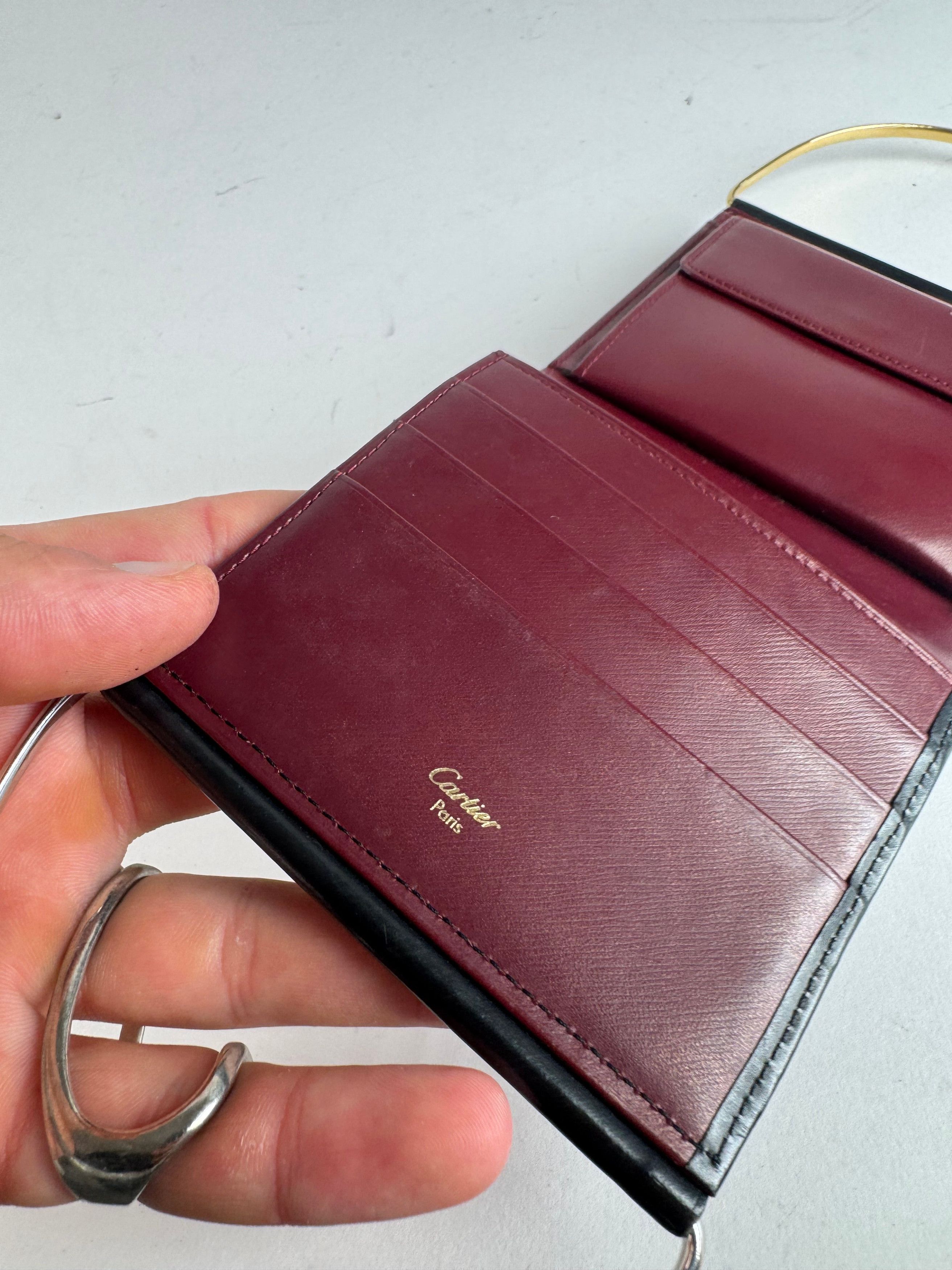 Other Vintage Cartier Patent leather mini bag / Wallet black Size ONE SIZE - 10 Thumbnail
