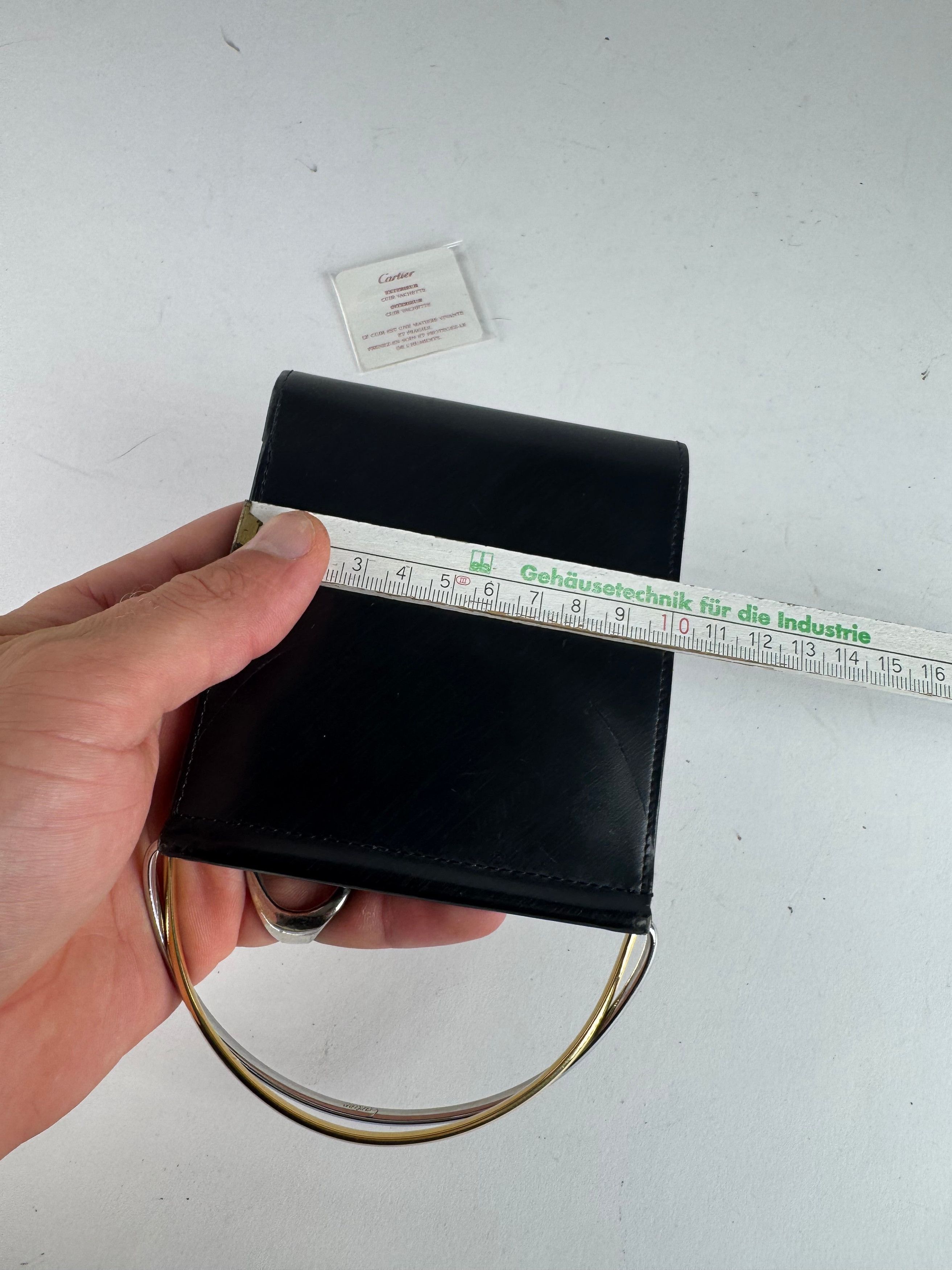 Other Vintage Cartier Patent leather mini bag / Wallet black Size ONE SIZE - 12 Thumbnail