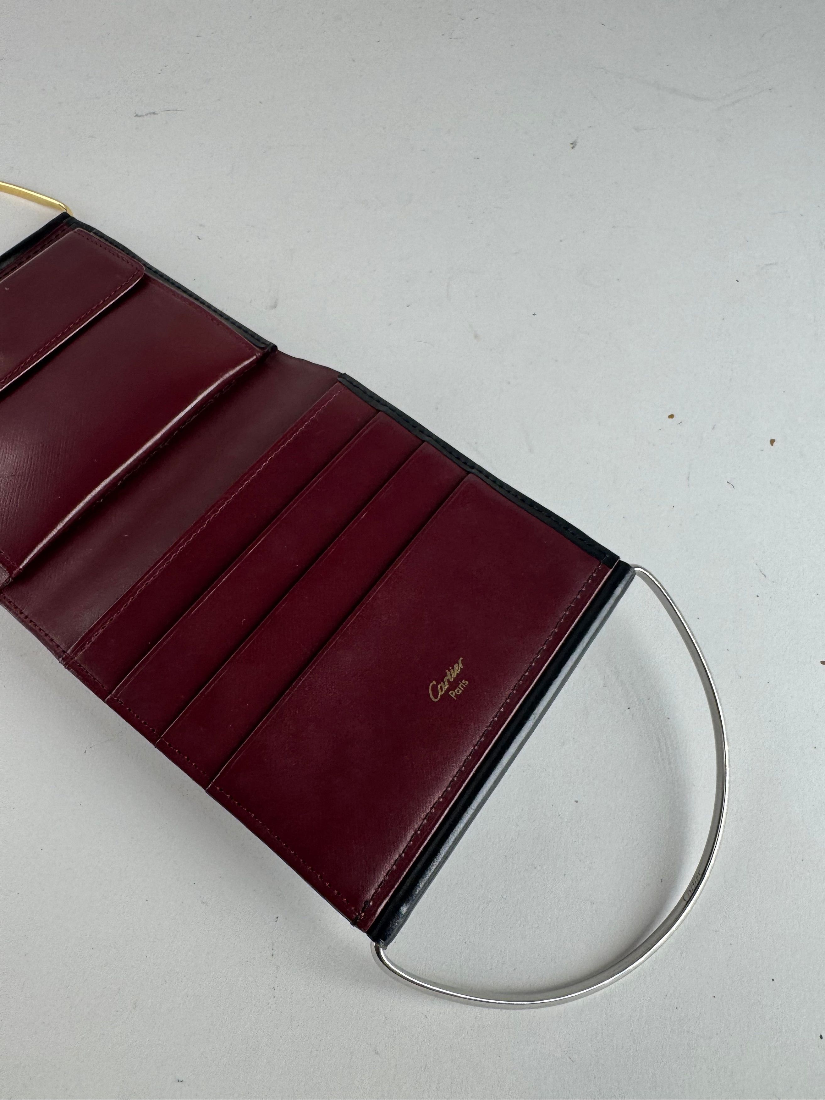 Other Vintage Cartier Patent leather mini bag / Wallet black Size ONE SIZE - 7 Thumbnail