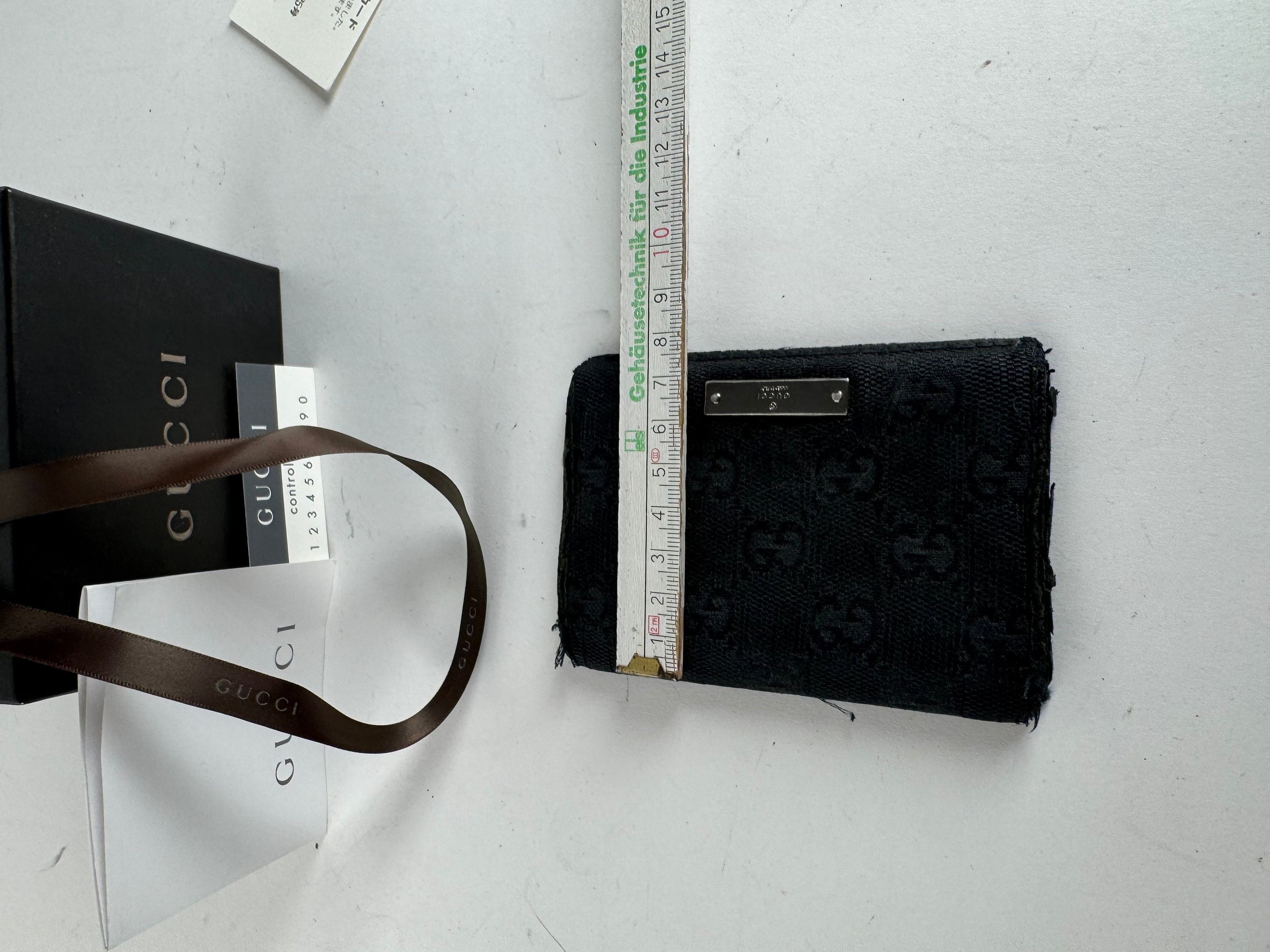 Gucci Vintage monogram Card Holder Black Size ONE SIZE - 11 Thumbnail