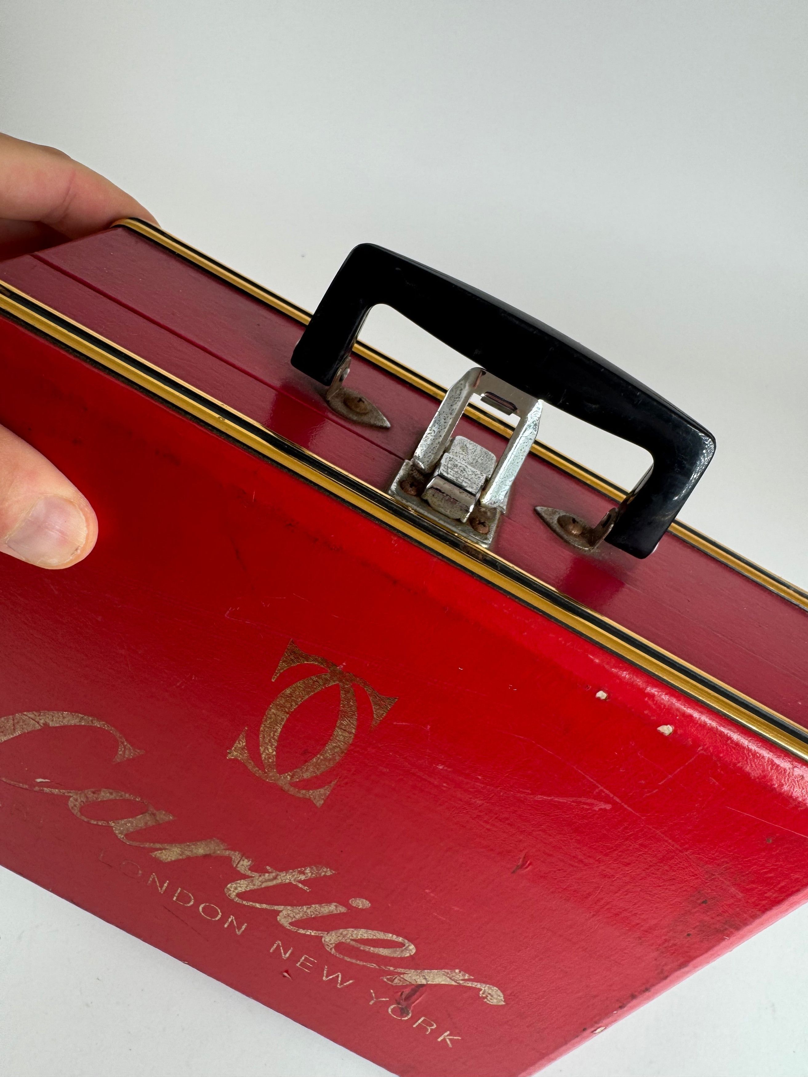 Cartier Vintage Suitcase red Size ONE SIZE - 4 Thumbnail