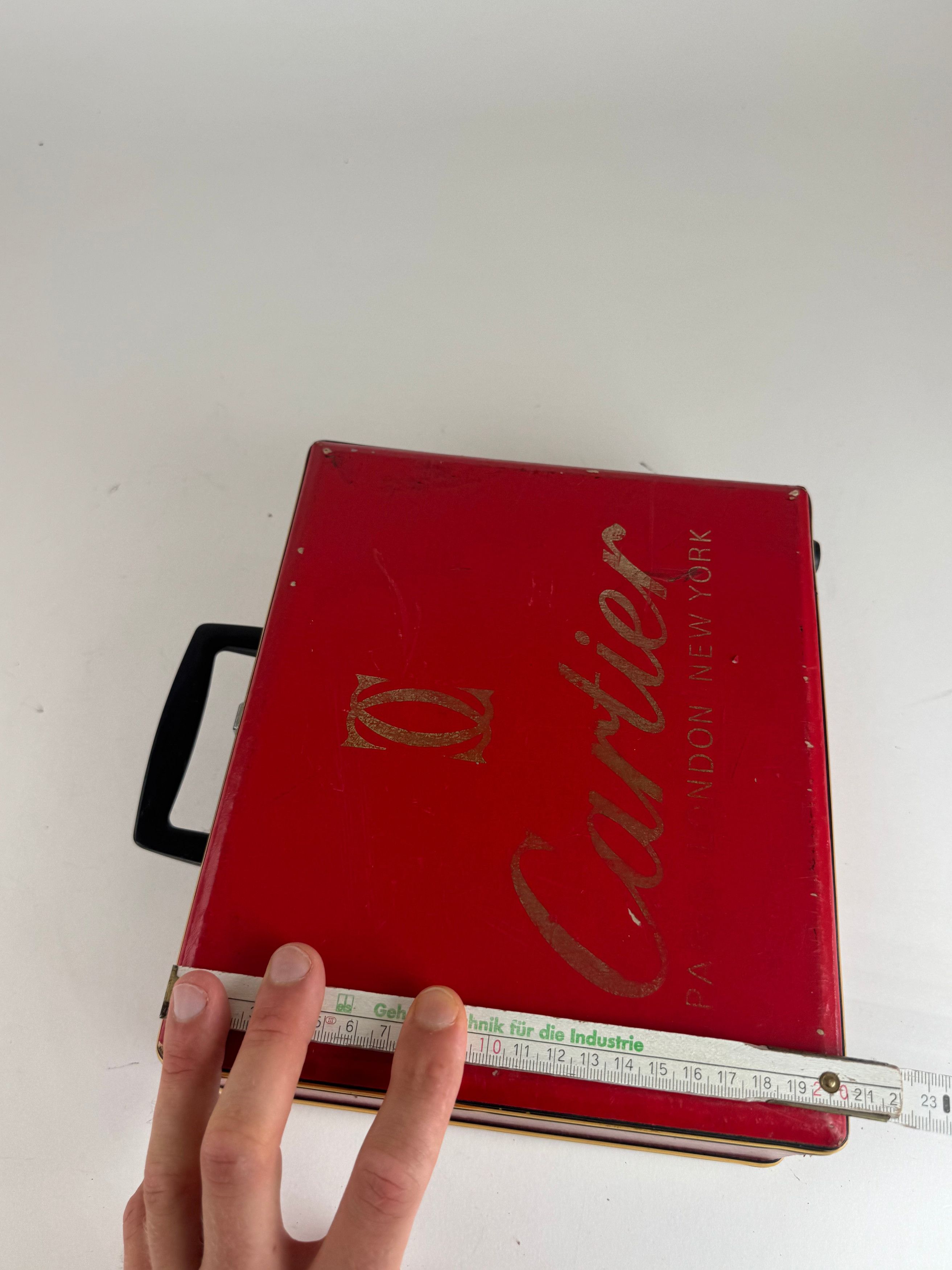 Cartier Vintage Suitcase red Size ONE SIZE - 13 Thumbnail