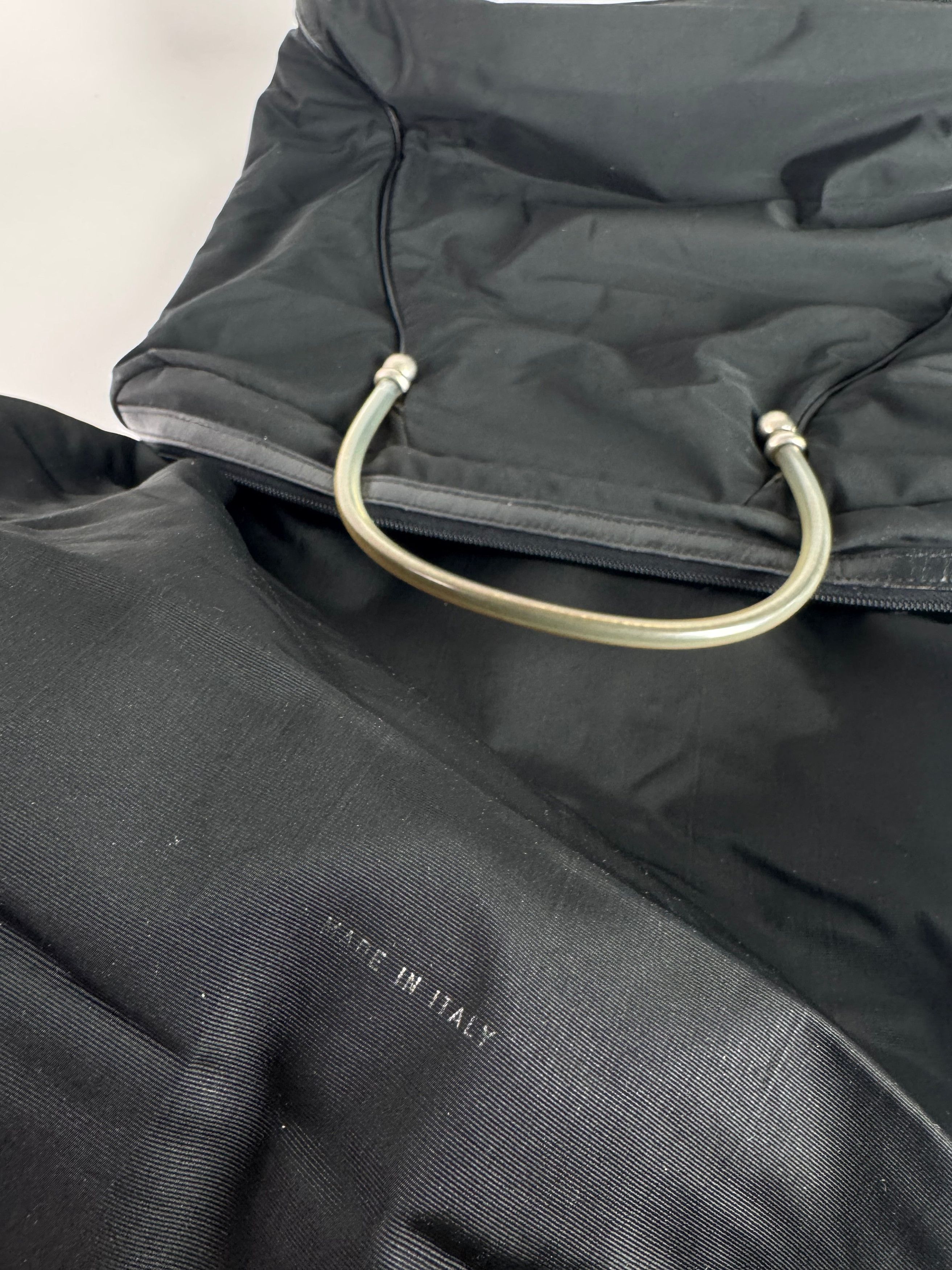 Loewe Vintage Madrid Canvas Handbag Black Size ONE SIZE - 6 Thumbnail