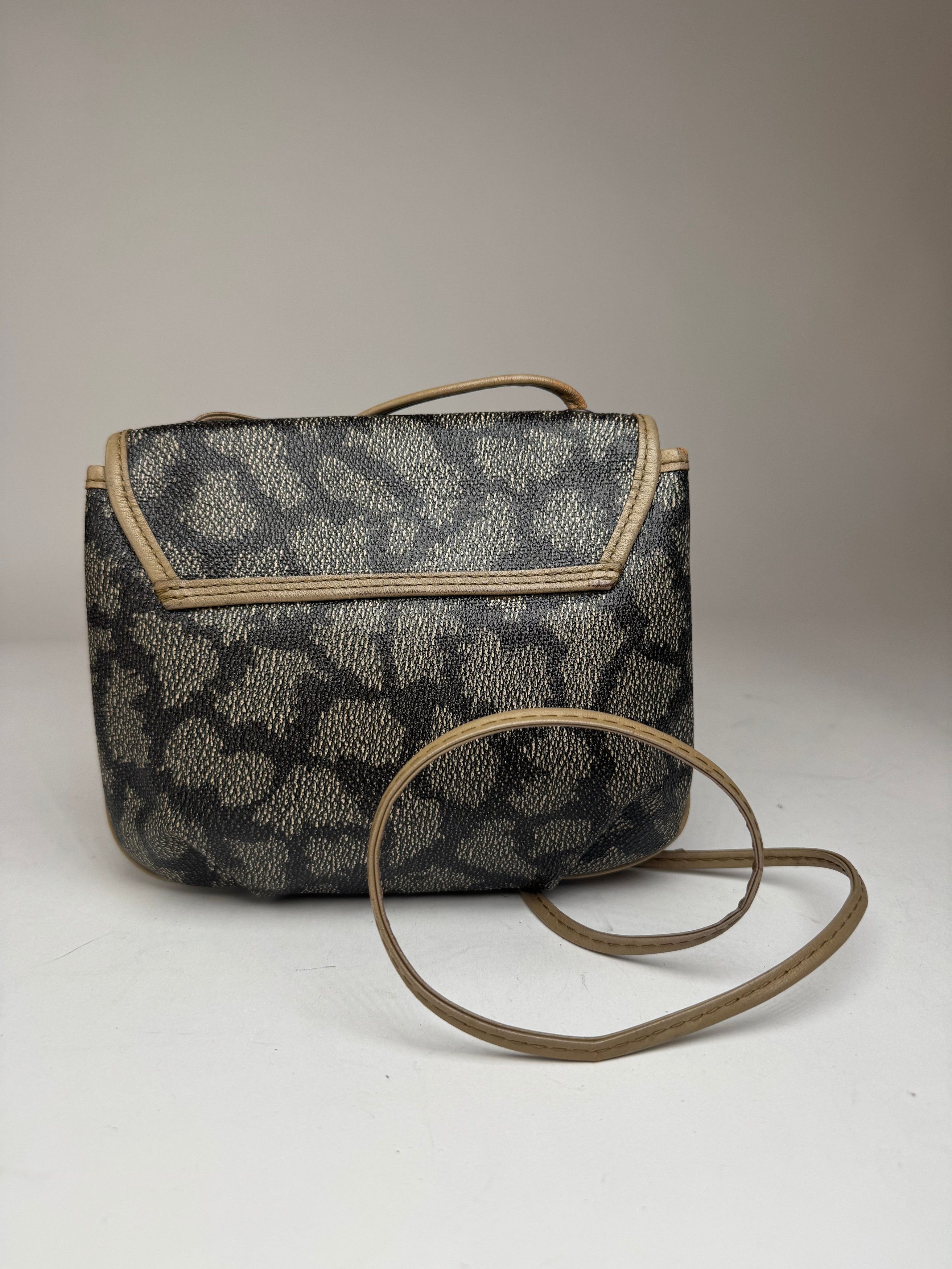 Other Vintage Yves Saint Laurent leather bag grey black Size ONE SIZE - 2 Thumbnail