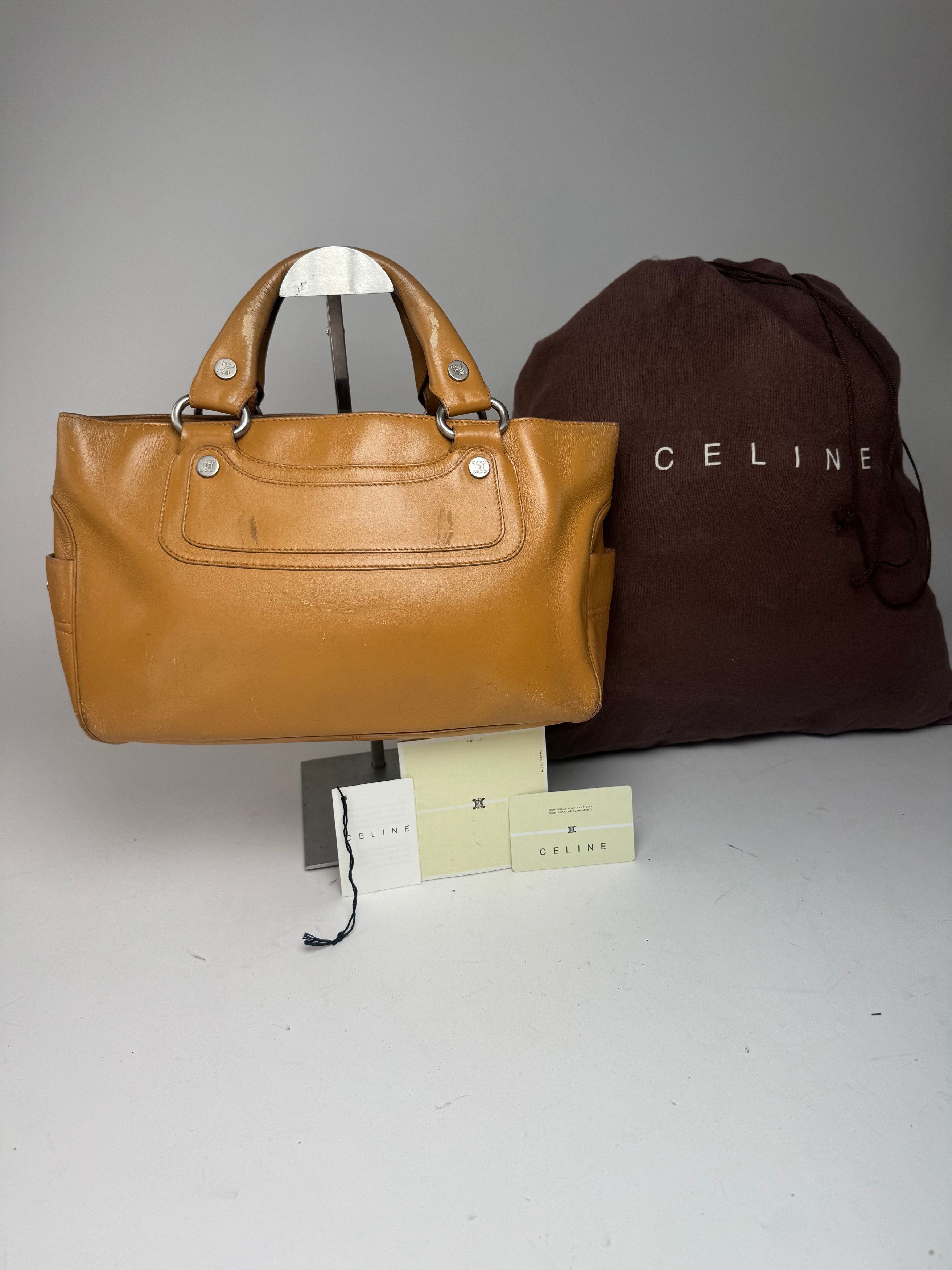 Celine Vintage Paris Boogie Bag Camel Size ONE SIZE - 2 Thumbnail