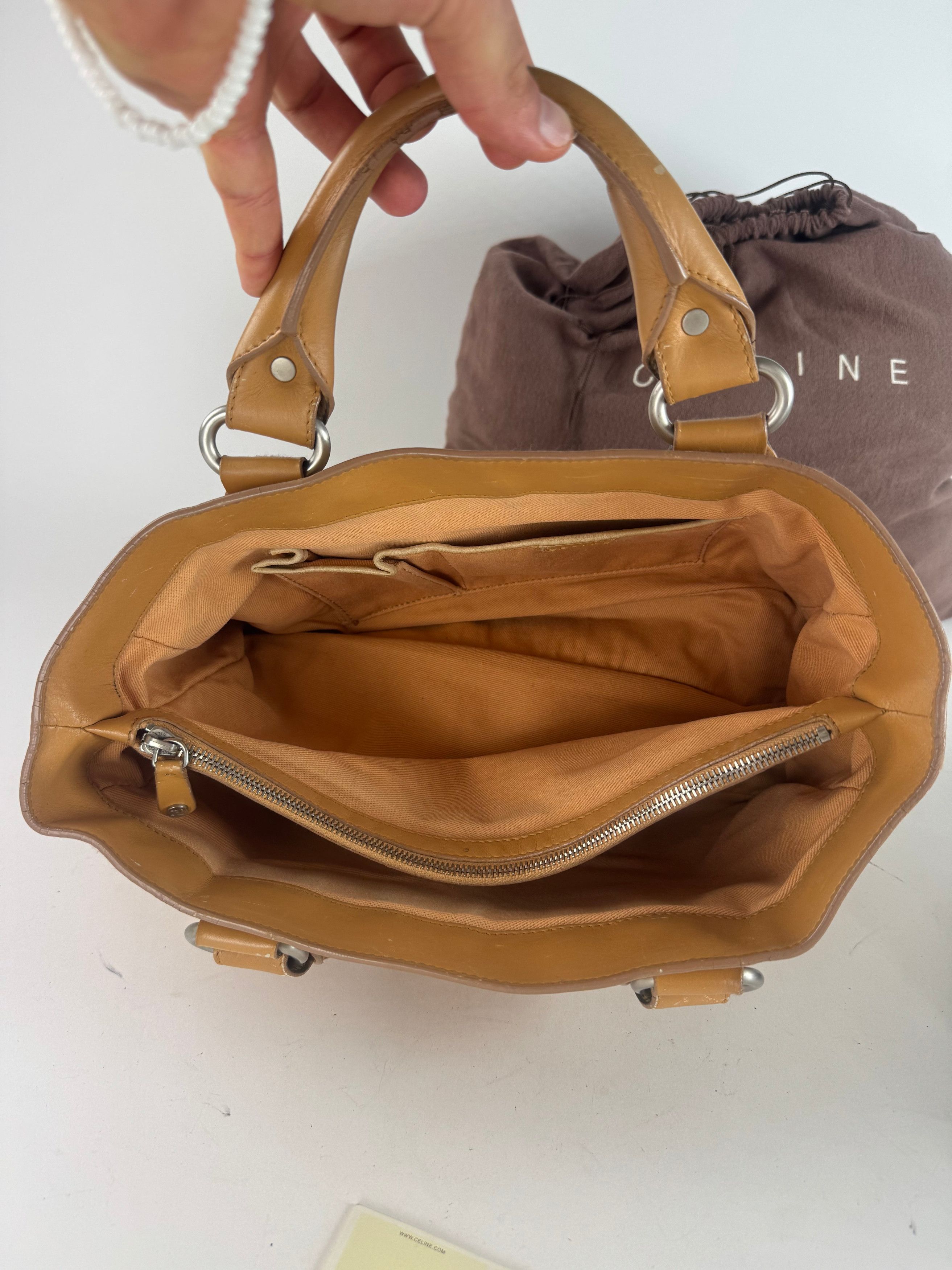 Celine Vintage Paris Boogie Bag Camel Size ONE SIZE - 3 Thumbnail