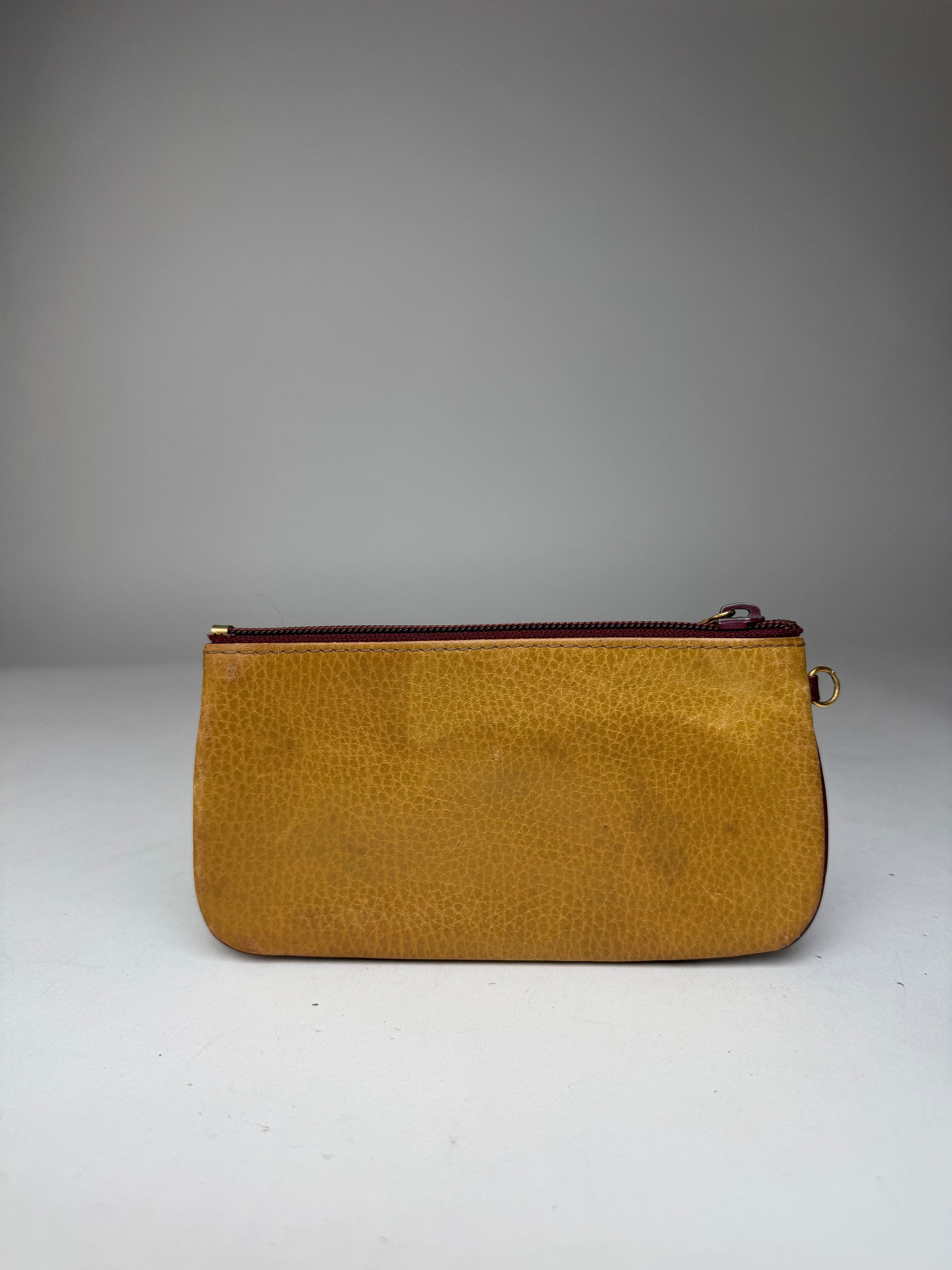Cartier Vintage Leather Card Holder yellow Size ONE SIZE - 14 Thumbnail