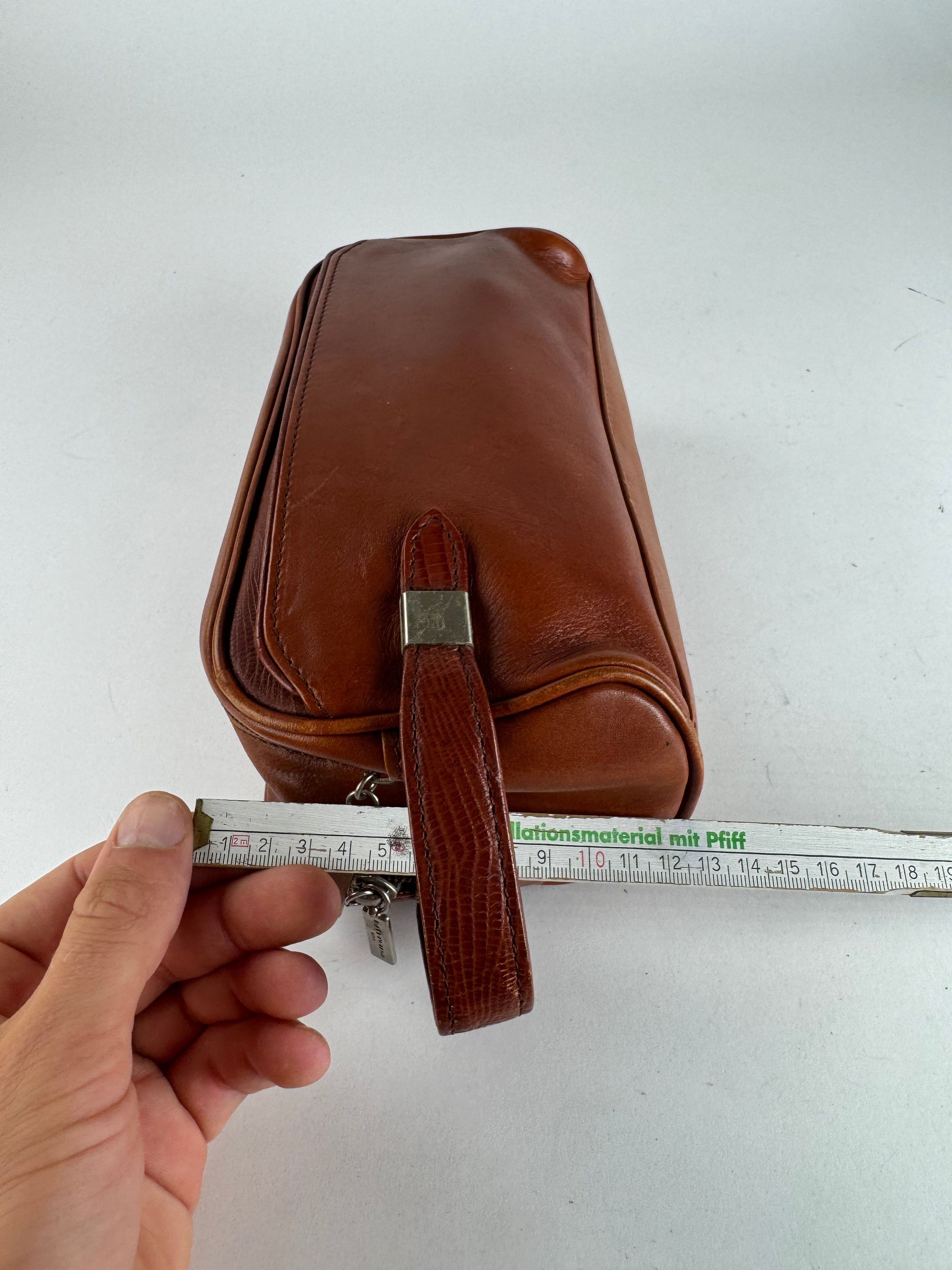 Balenciaga Vintage Leather Clutch orange brown Size ONE SIZE - 12 Thumbnail