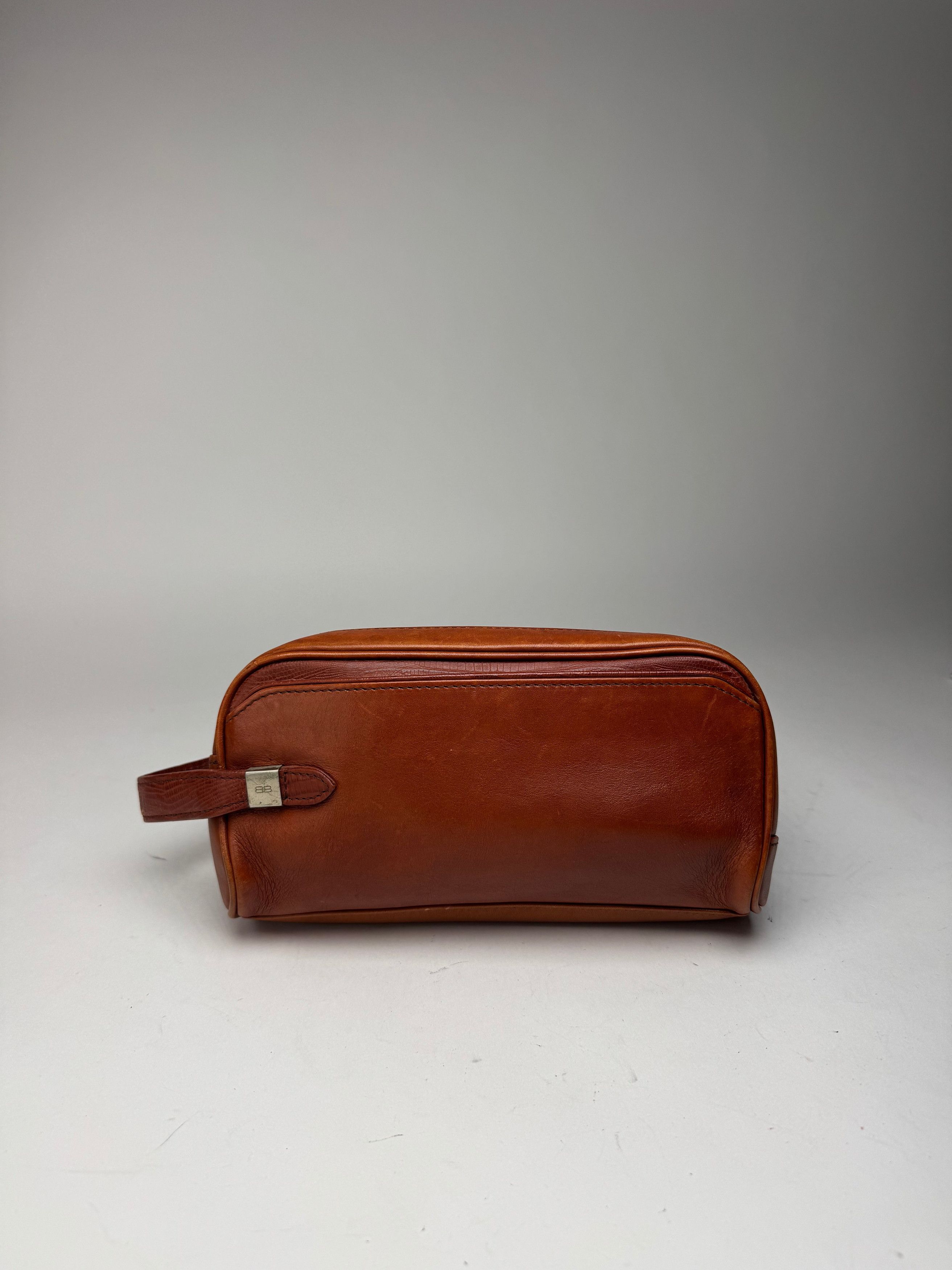 Balenciaga Vintage Leather Clutch orange brown Size ONE SIZE - 5 Thumbnail
