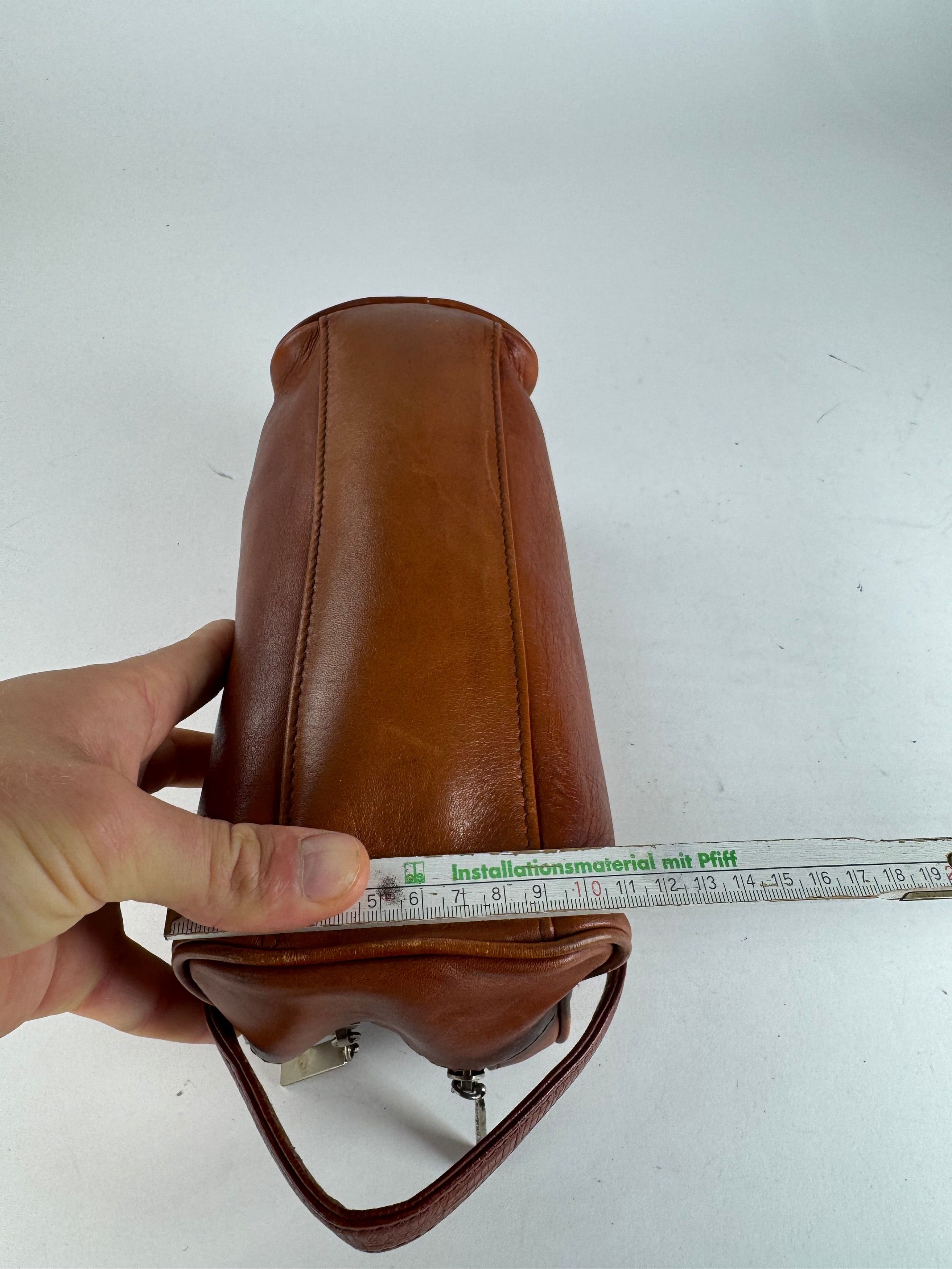 Balenciaga Vintage Leather Clutch orange brown Size ONE SIZE - 13 Thumbnail