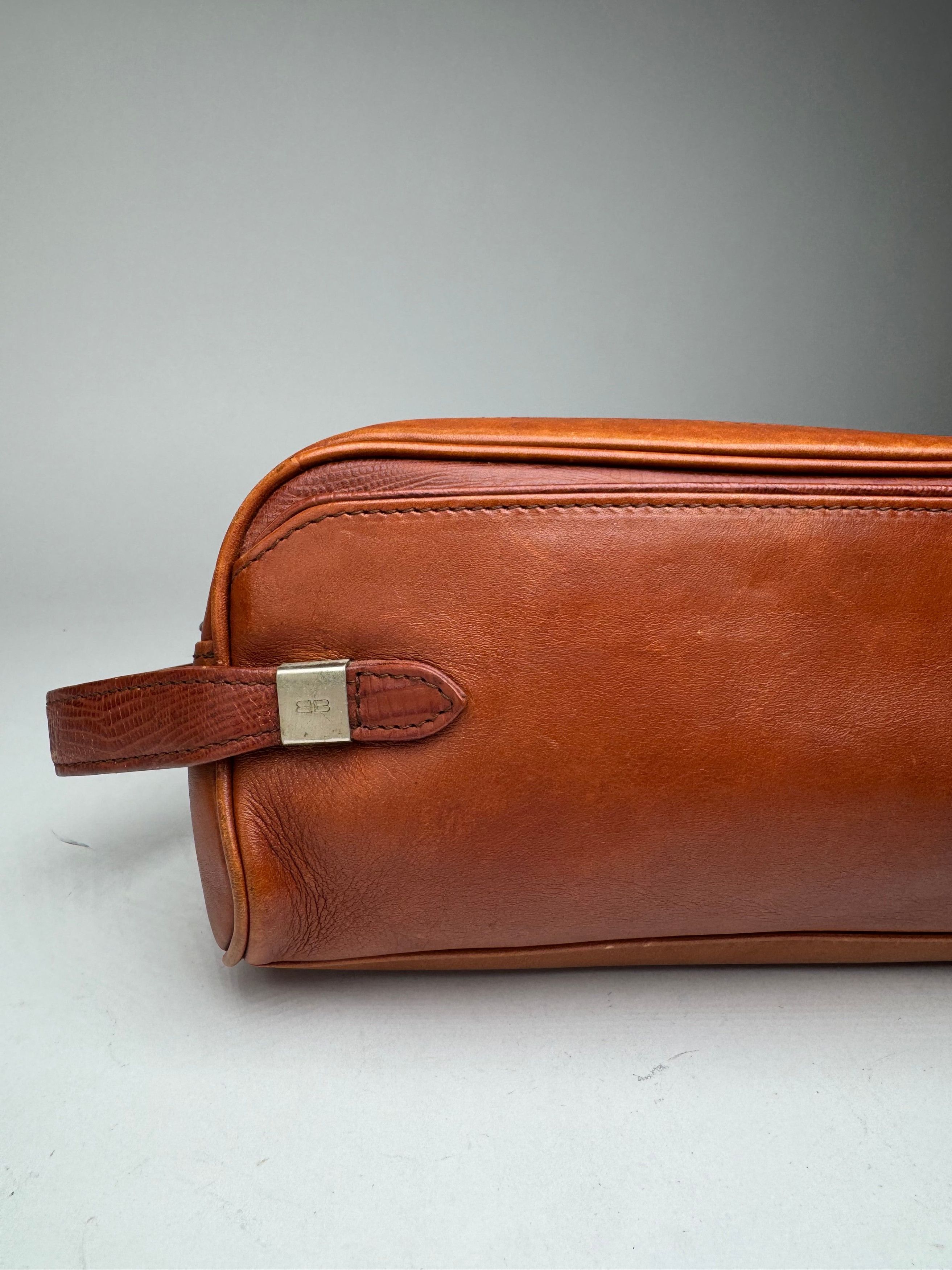 Balenciaga Vintage Leather Clutch orange brown Size ONE SIZE - 7 Thumbnail