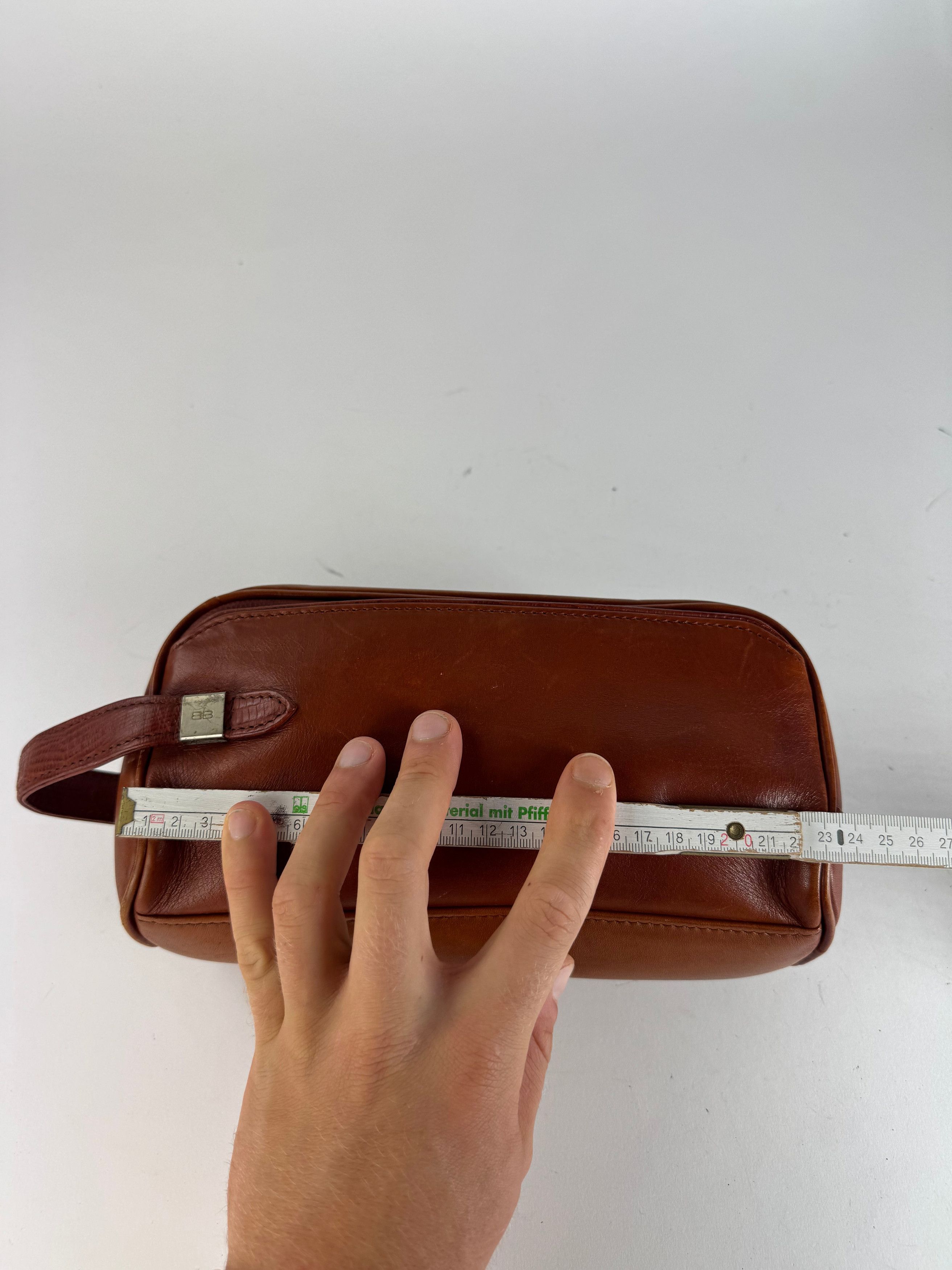 Balenciaga Vintage Leather Clutch orange brown Size ONE SIZE - 11 Thumbnail