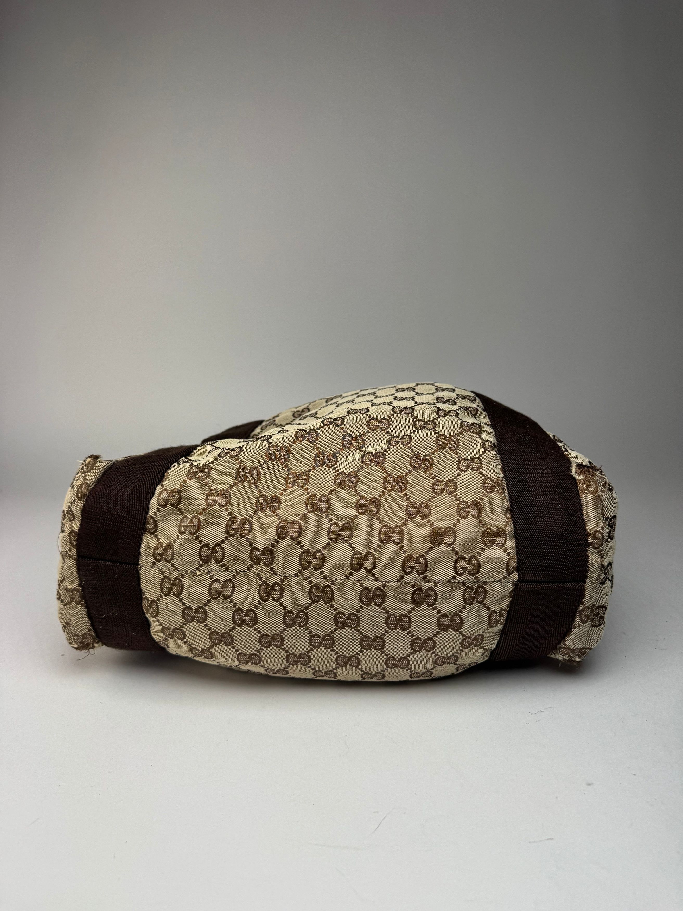 Gucci Vintage Monogram Canvas Tote bag beige brown Size ONE SIZE - 12 Thumbnail