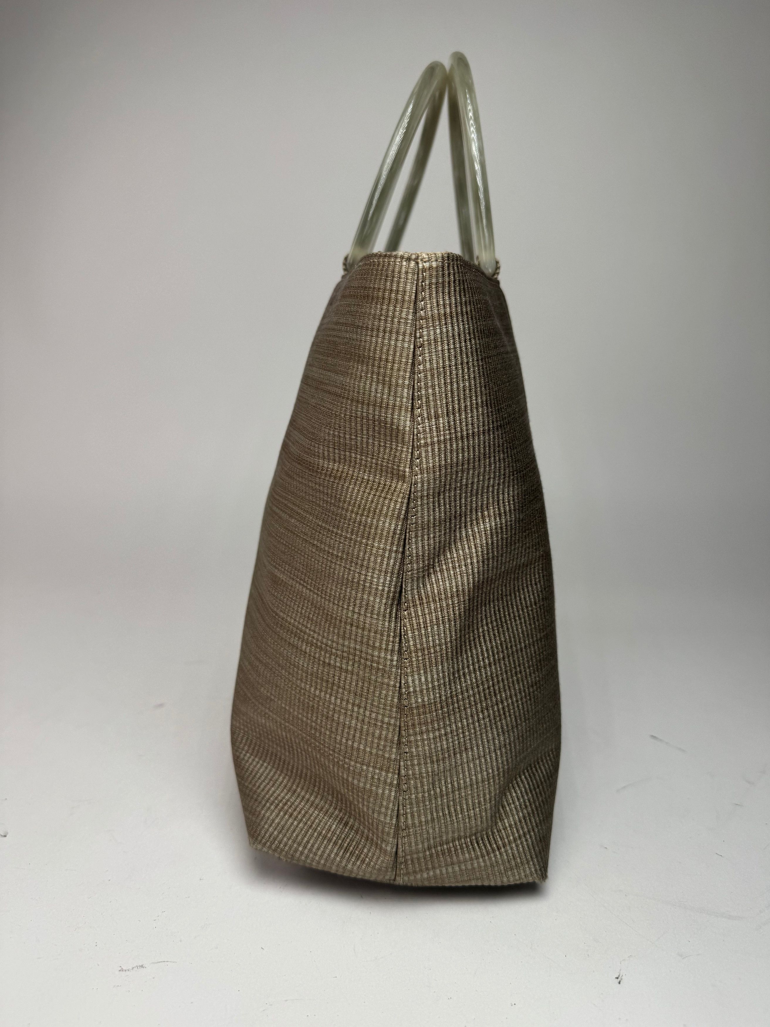 Givenchy Vintage Canvas Handbag Grey/silver Size ONE SIZE - 8 Thumbnail