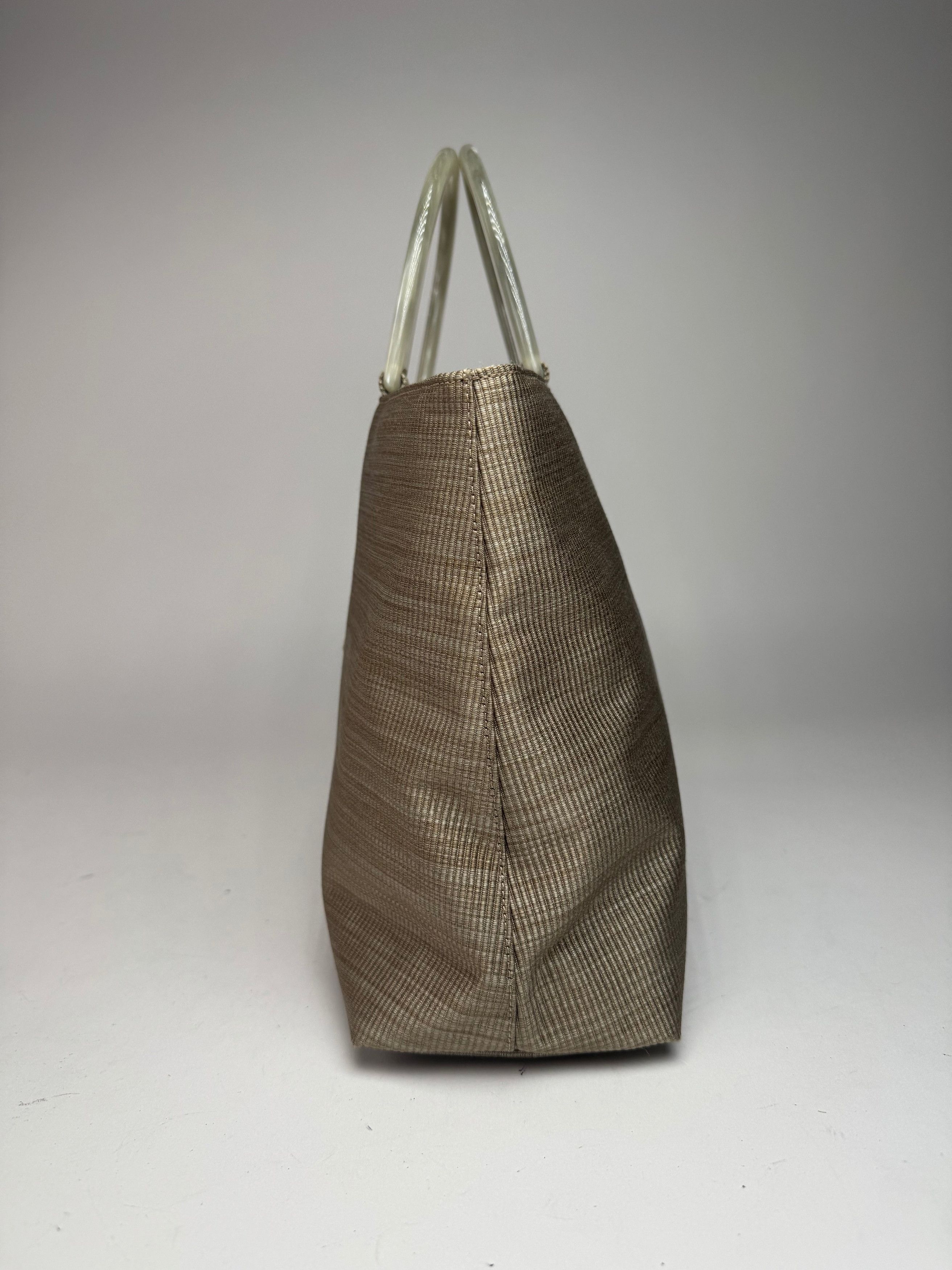 Givenchy Vintage Canvas Handbag Grey/silver Size ONE SIZE - 2 Thumbnail